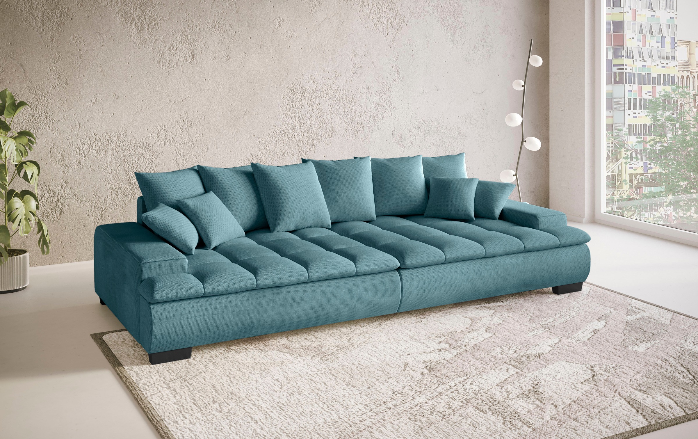 INOSIGN Big-Sofa "Haiti II", mit Kaltschaumpolsterung, bis 140 kg belastbar günstig online kaufen