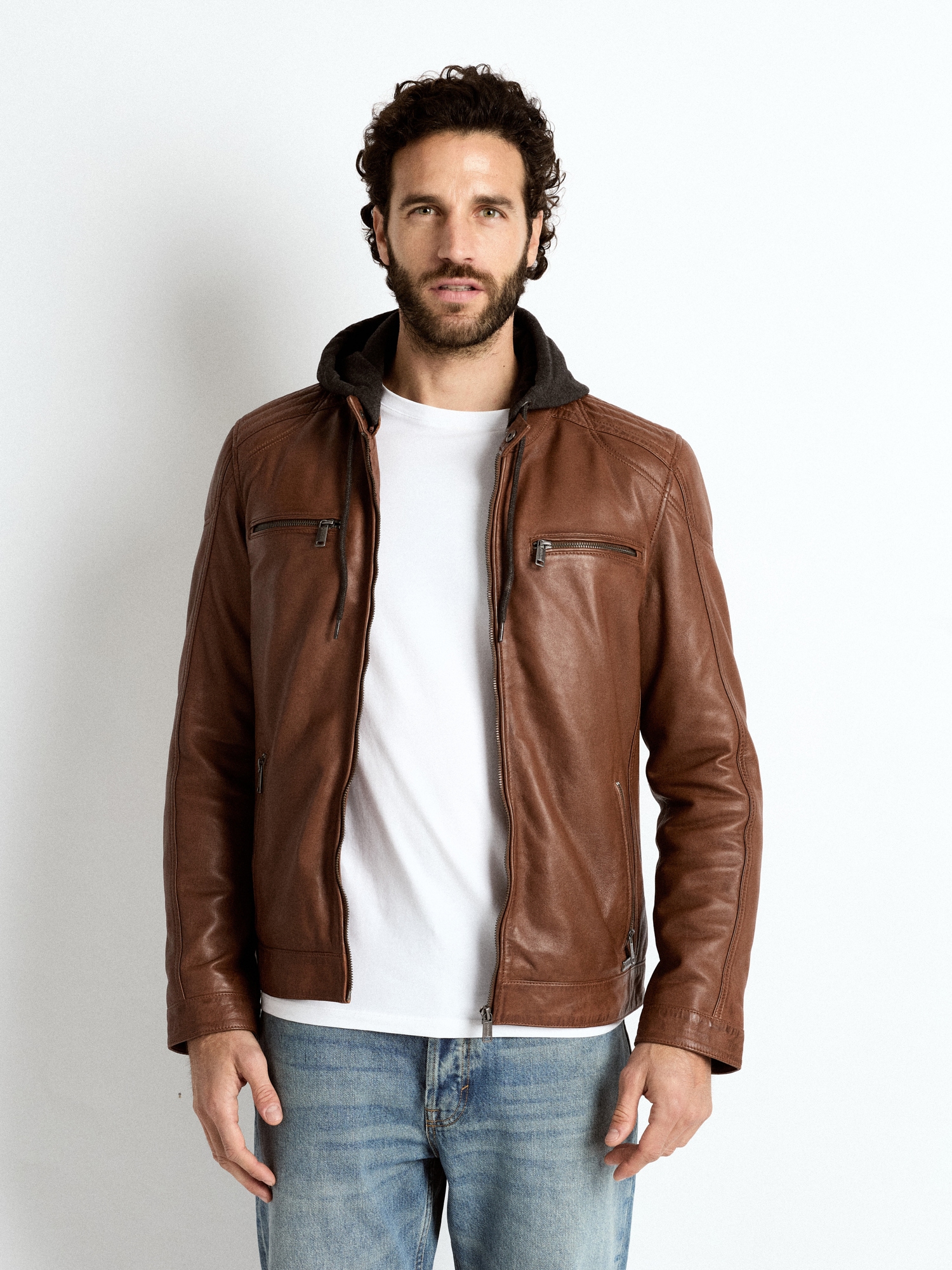 MUSTANG Lederjacke »Foster«