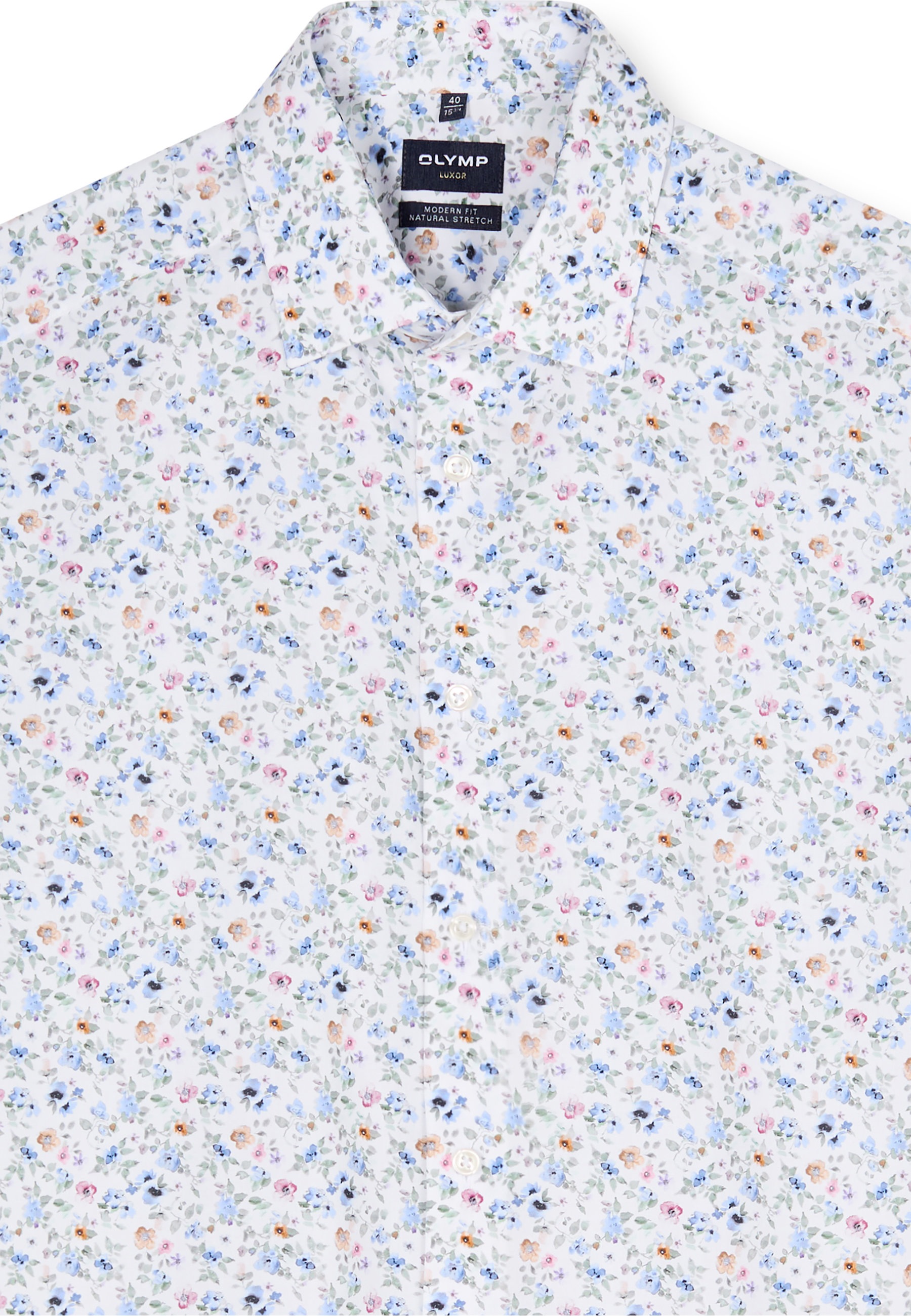 OLMP Luxor Modern Fit Shirt White Size 42 5