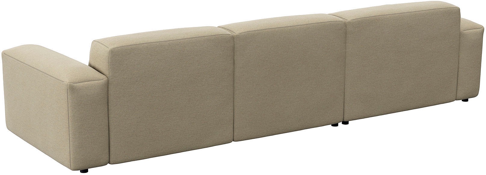 FLEXLUX Ecksofa »Lucera bequem und komfortabel durch hochwertigen Sitzaufbau, L-Form«, modern & anschmiegsam, Kaltschaum, Stahl-Wellenunterfederung
