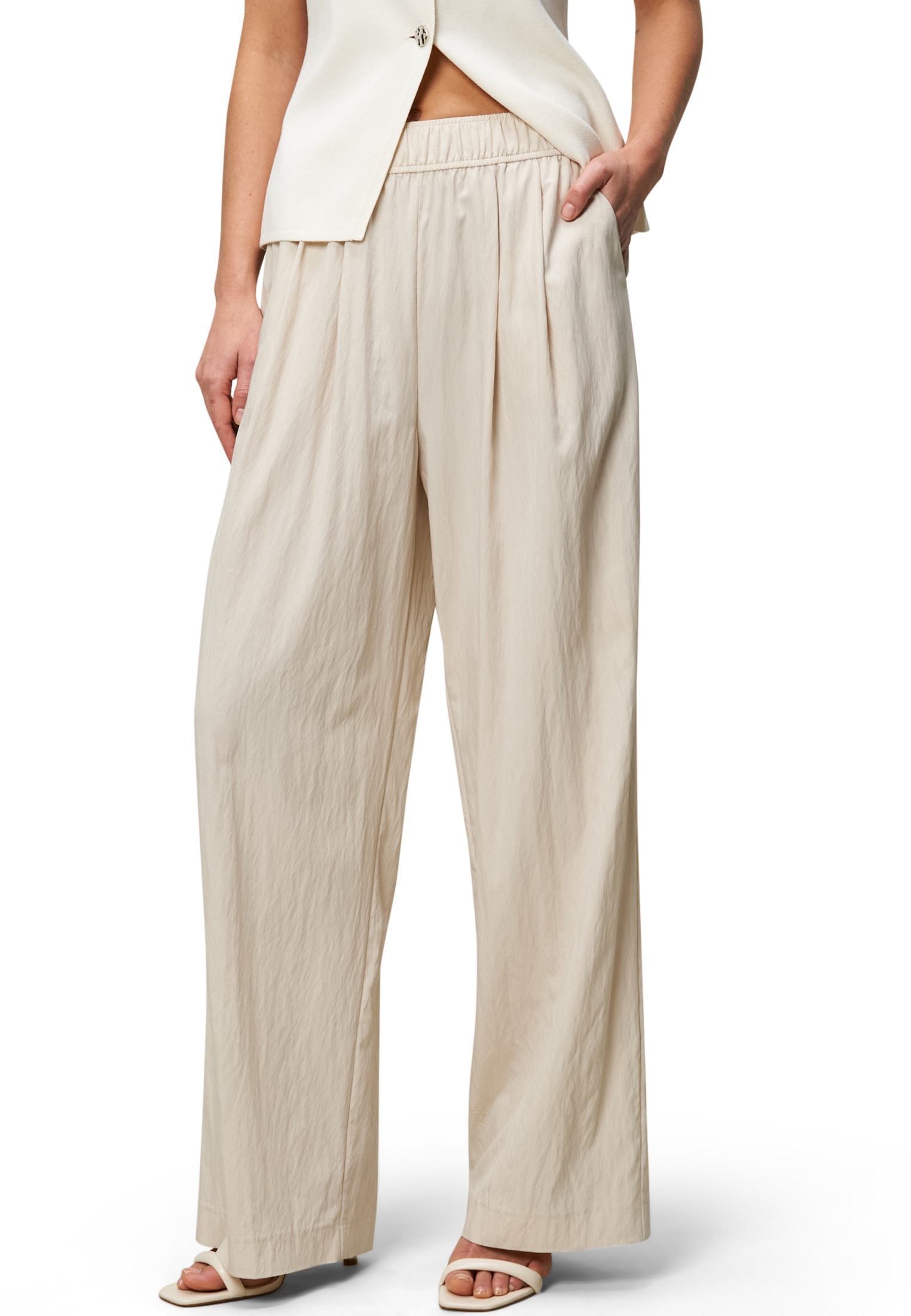 Zero Stoffhose "zero Hose in Papertouch-Qualität 30 Inch", Falten günstig online kaufen
