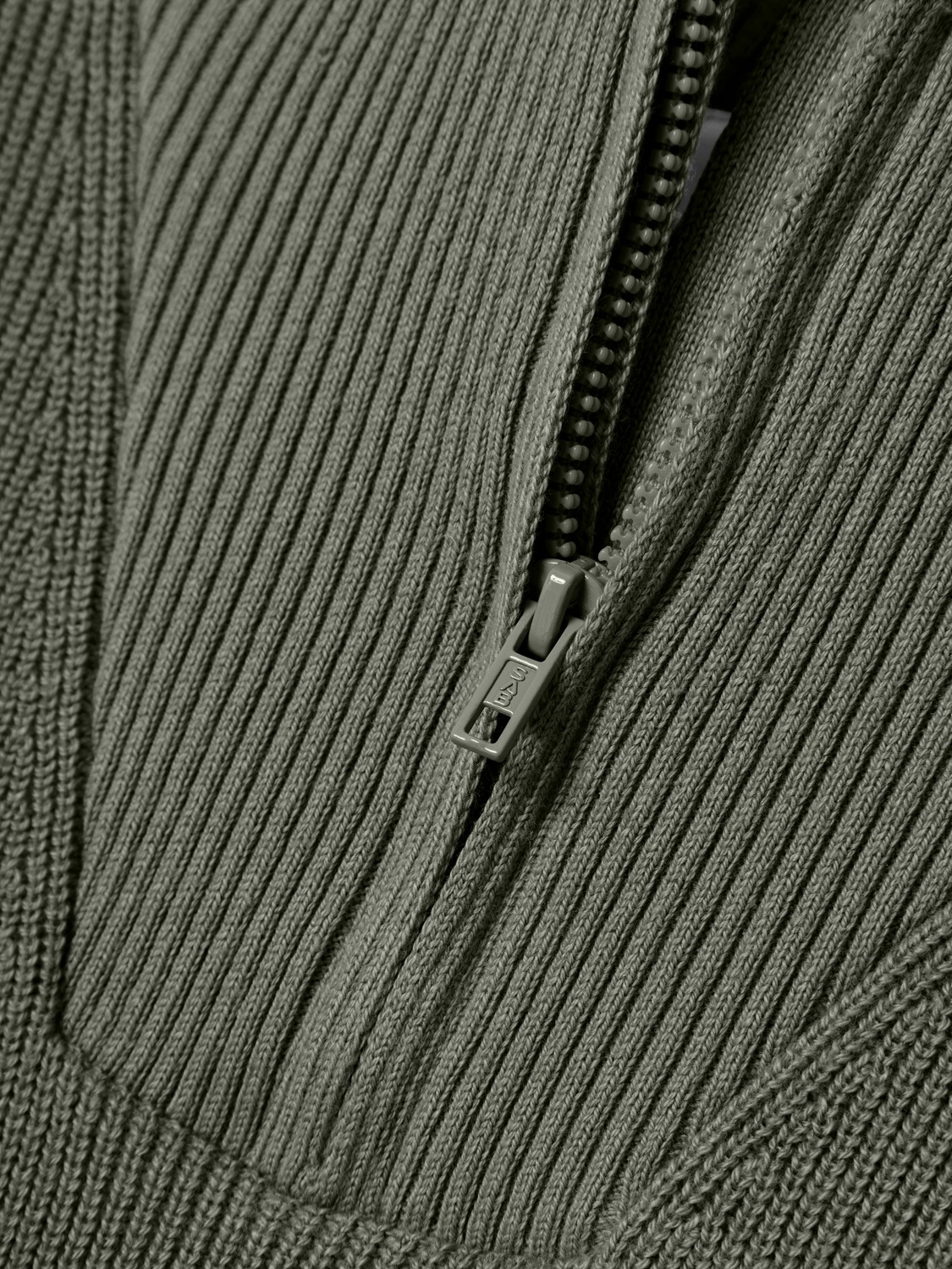 Thumbnail - Name It Strickpullover "NKMNESOLLE LS KNIT NOOS" mit Troyer-Kragen