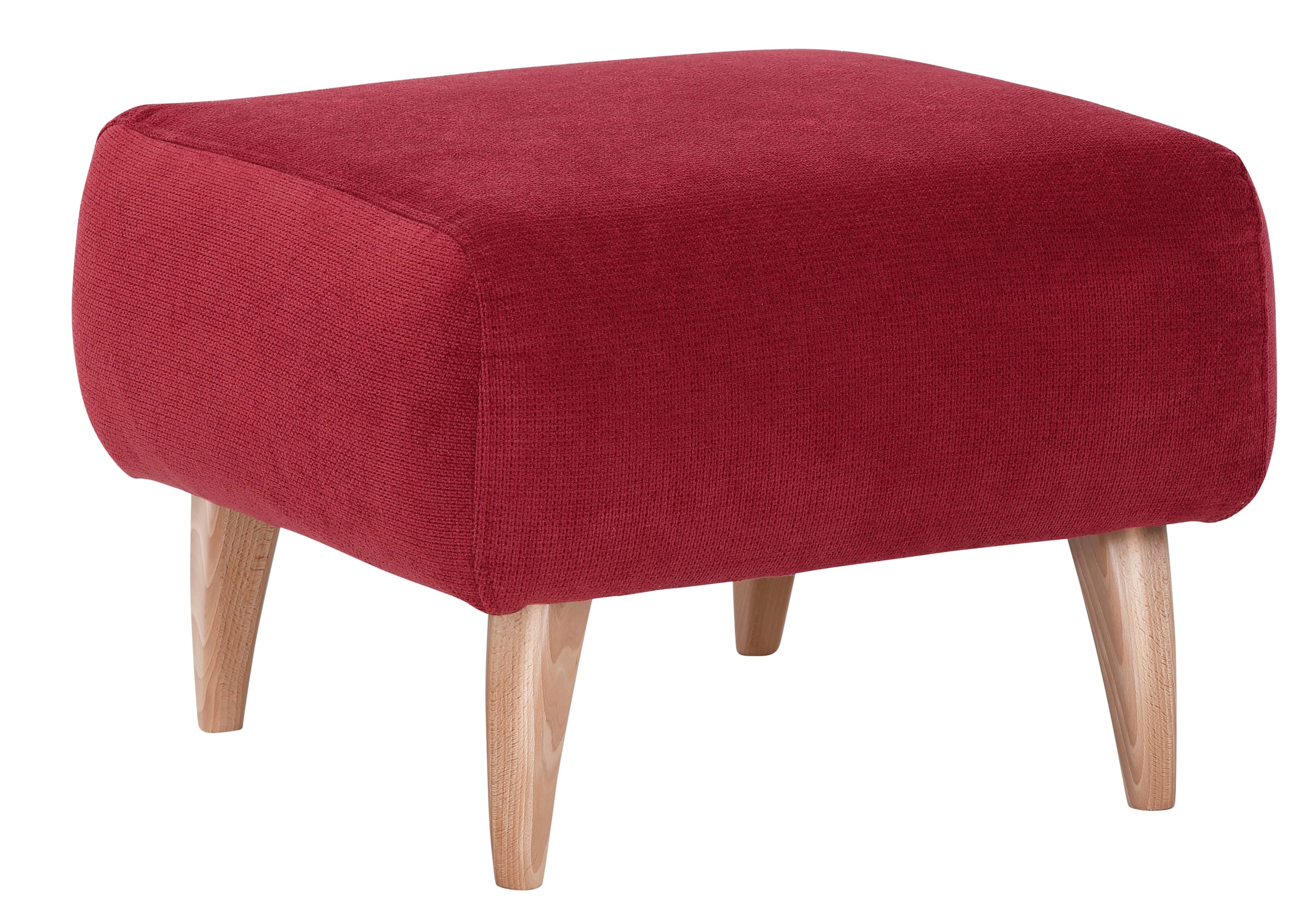 Home affaire Hocker »Baggio«, mit Holzfüßen