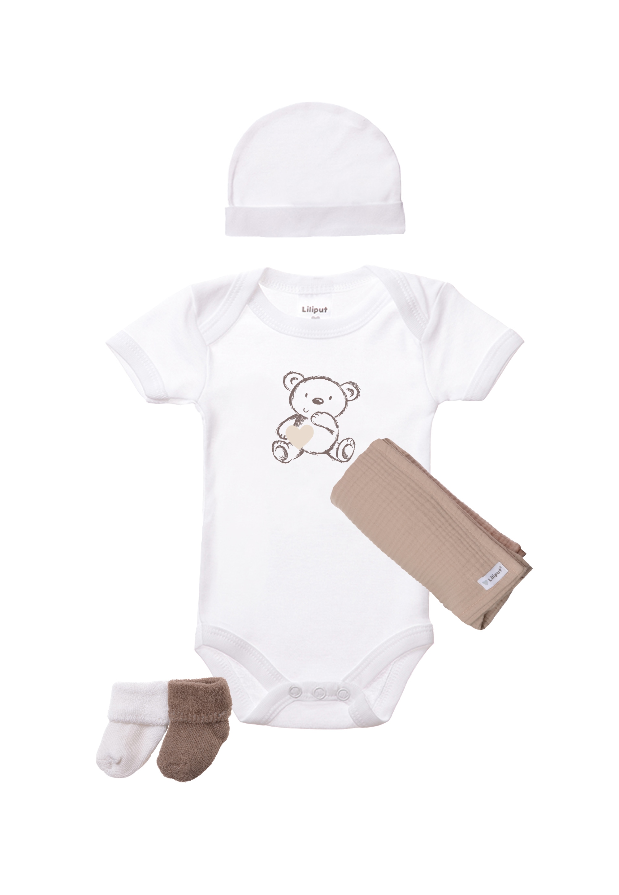 Liliput Erstausstattungspaket "Teddy" 5 in niedlichem Design