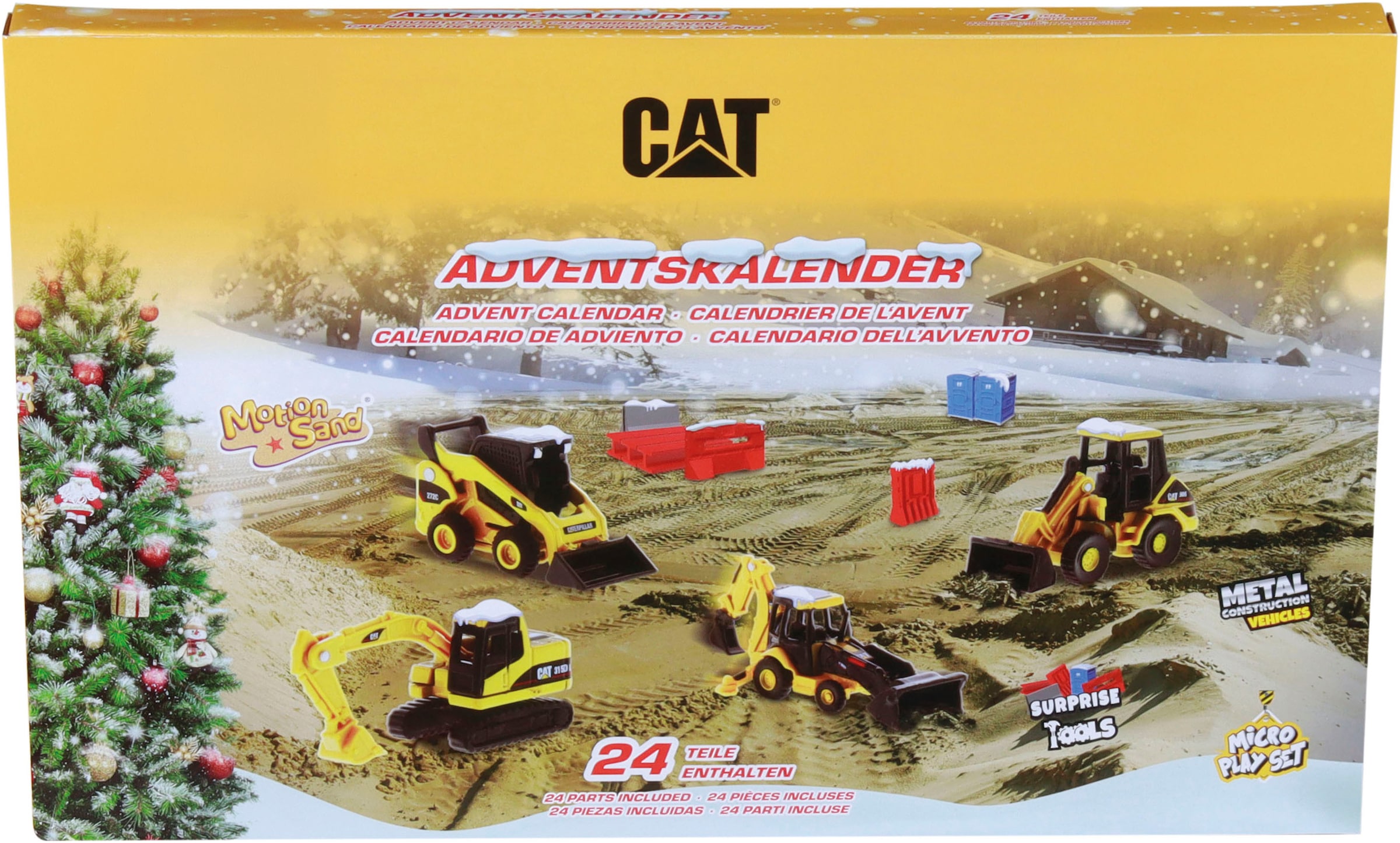 Carrera ® Spielzeug-Adventskalender »CAT Micro...