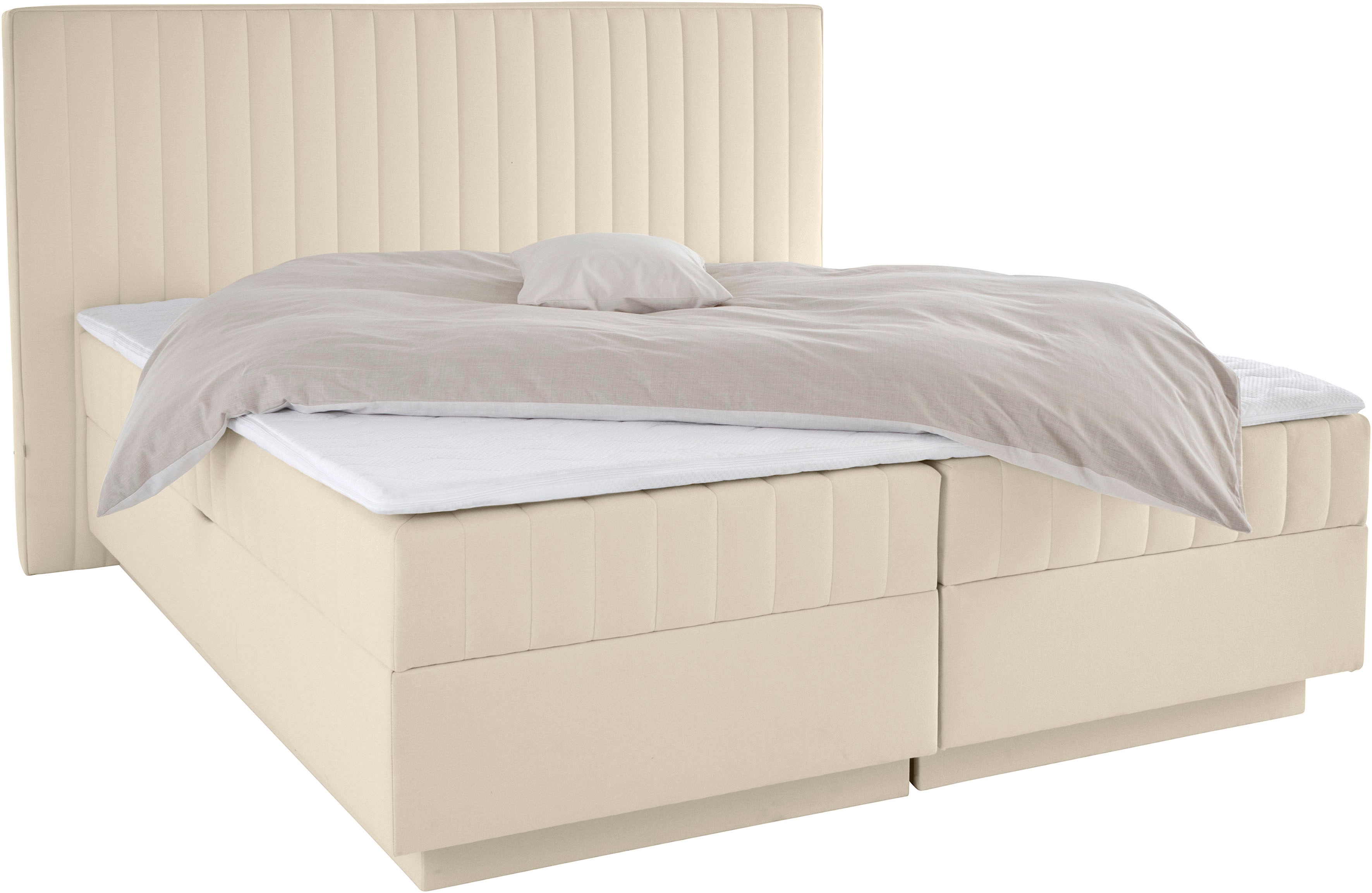 Thumbnail - homsy by Ana Johnson Boxbett "Moonio inkl. Bettkasten" erhältlich in verschiedenen Breiten und Härtegraden