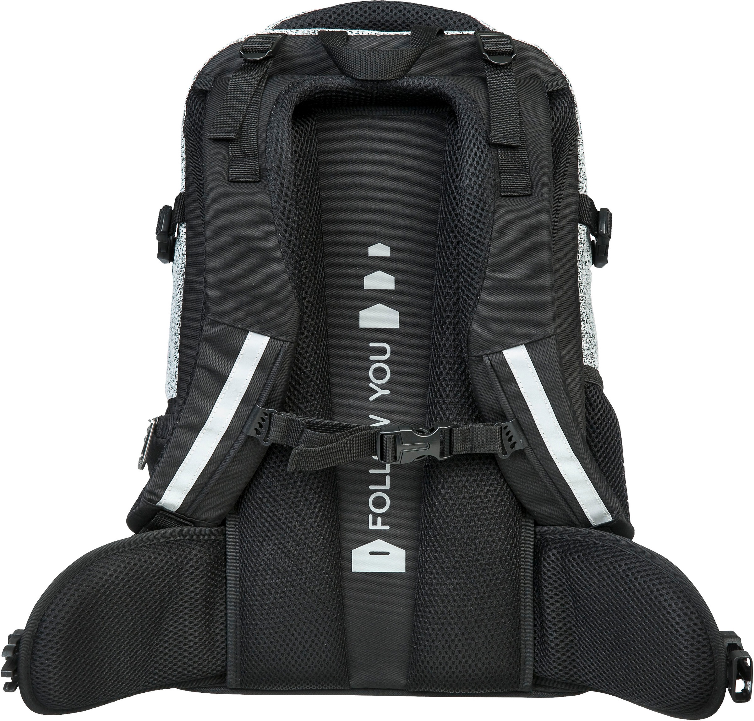 neoxx Schulrucksack »Active, Wool the World«, reflektierende Details, aus recycelten PET-Flaschen