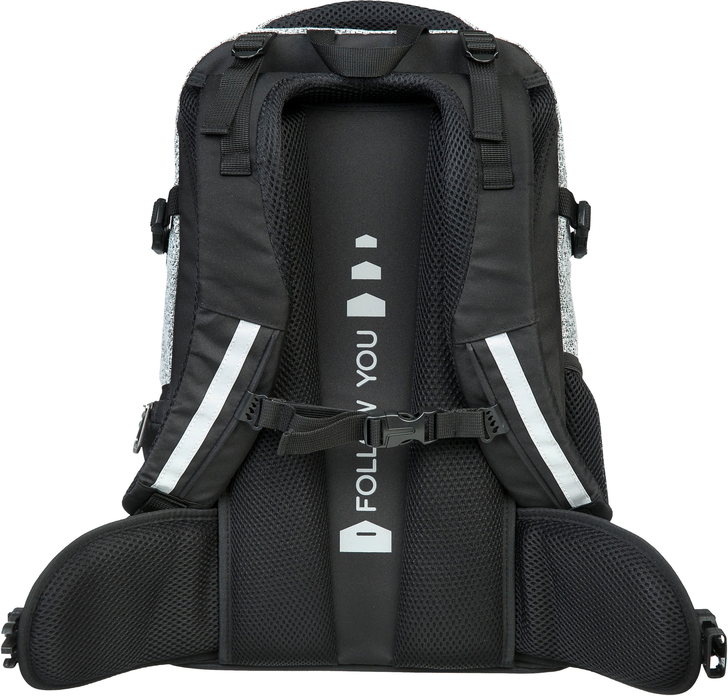 neoxx Schulrucksack »Active, Wool the World«, reflektierende Details, aus recycelten PET-Flaschen