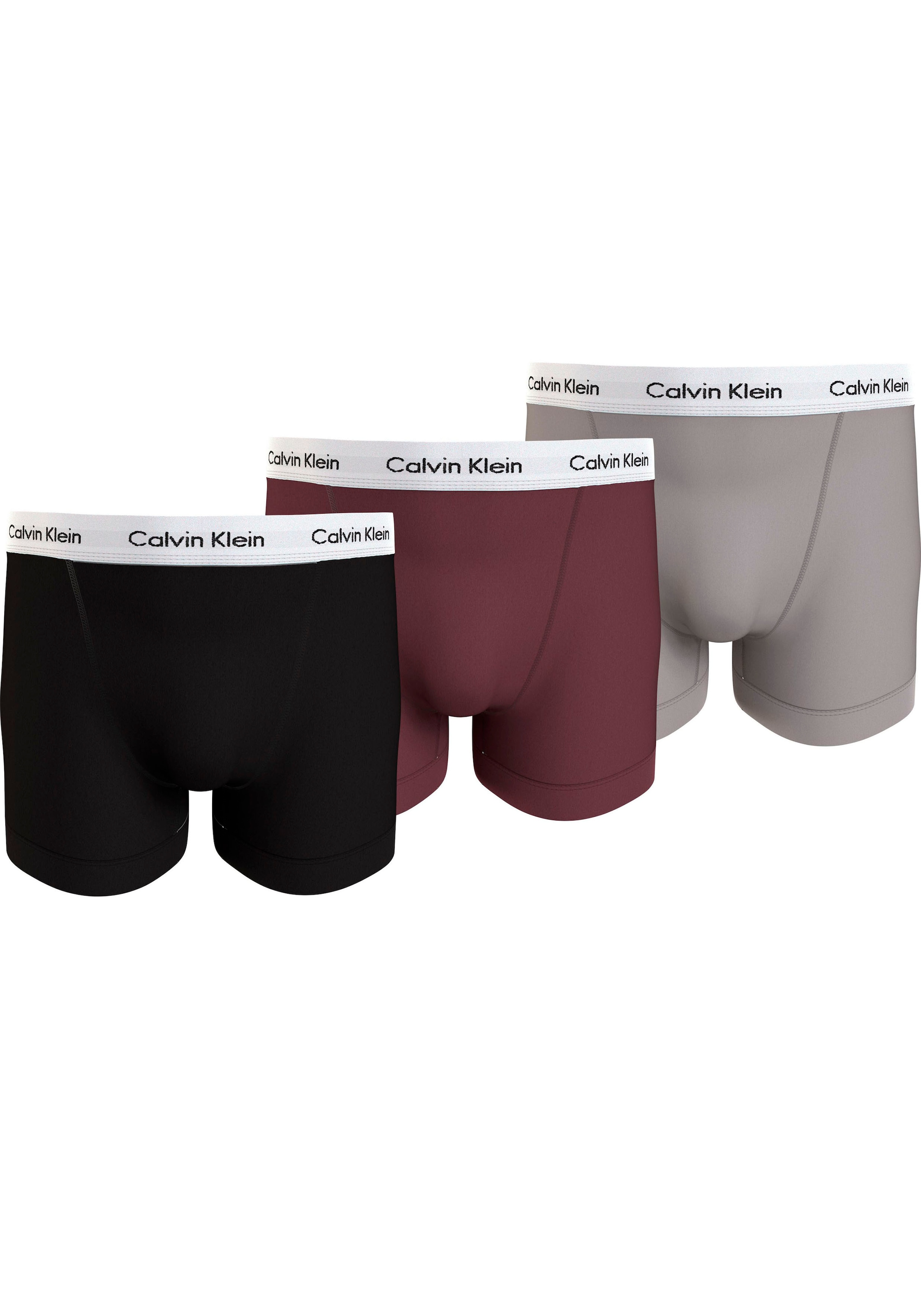 Calvin Klein Underwear Trunk "TRUNK 3PK", (Packung, 3er-Pack), mit Logo-Elastikbund
