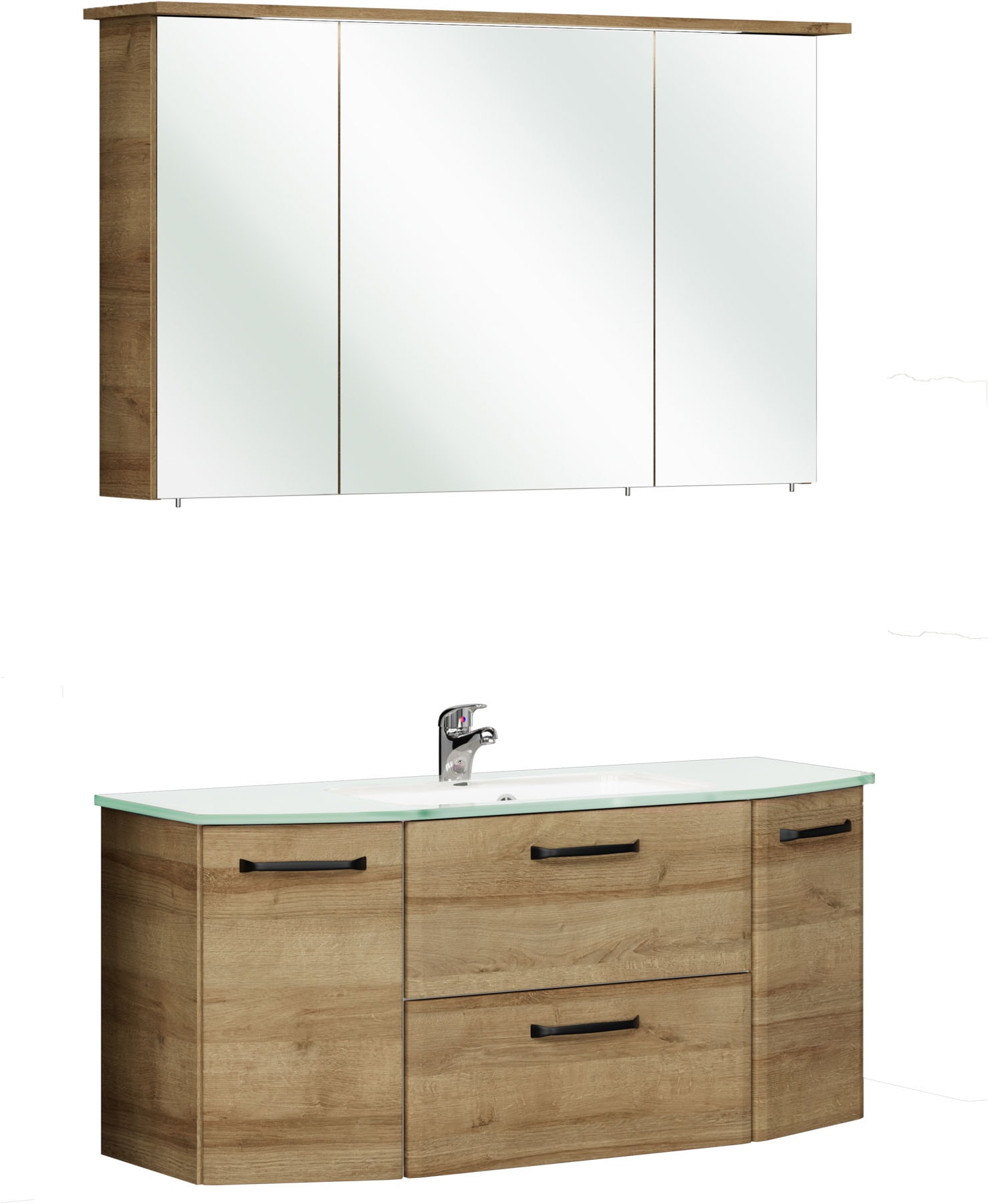 Saphir Badmöbel-Set "Quickset 318, mit Türdämpfer" 3 Stk. tlg.