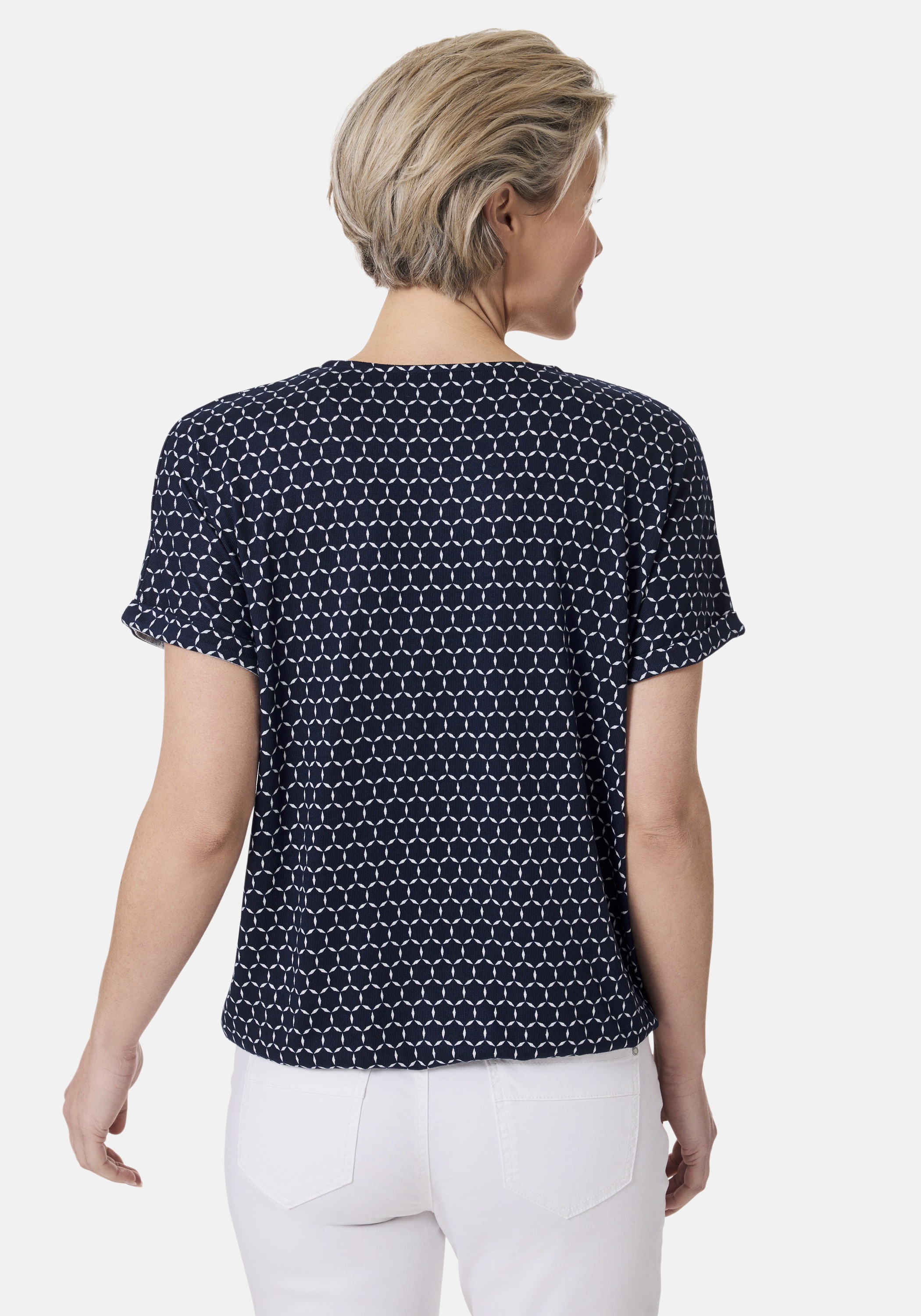 STOOKER WOMEN Kurzarmshirt "CLEA Print T-Shirt", Regular Fit T-Shirt Spitze günstig online kaufen