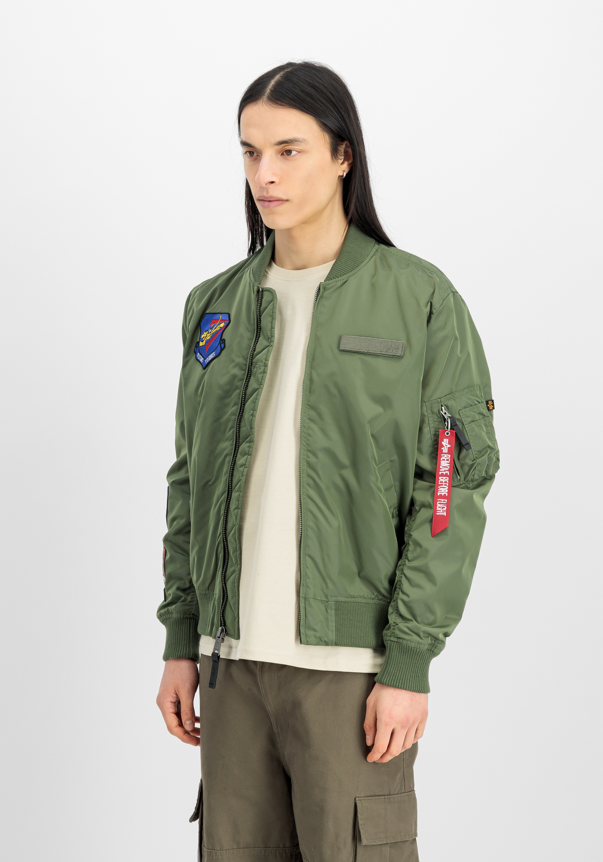 Alpha Industries Bomberjacke »Alpha Industries Men - Bomber Jackets MA-1 TT Flying Tigers«