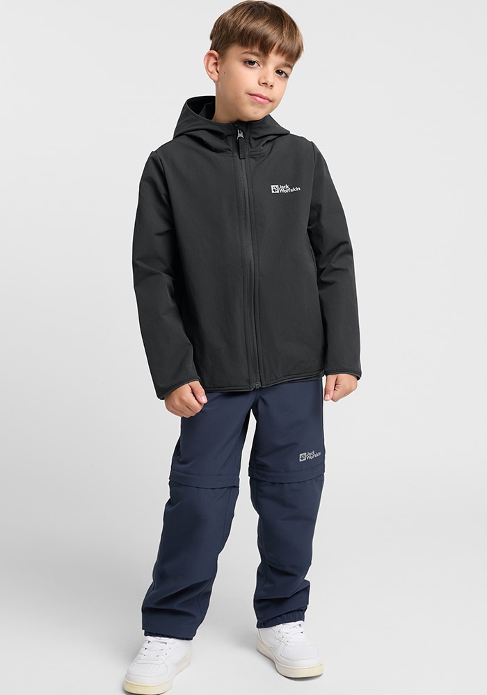 Jack Wolfskin Softshelljacke »SOLYD JACKET K«, mit Kapuze