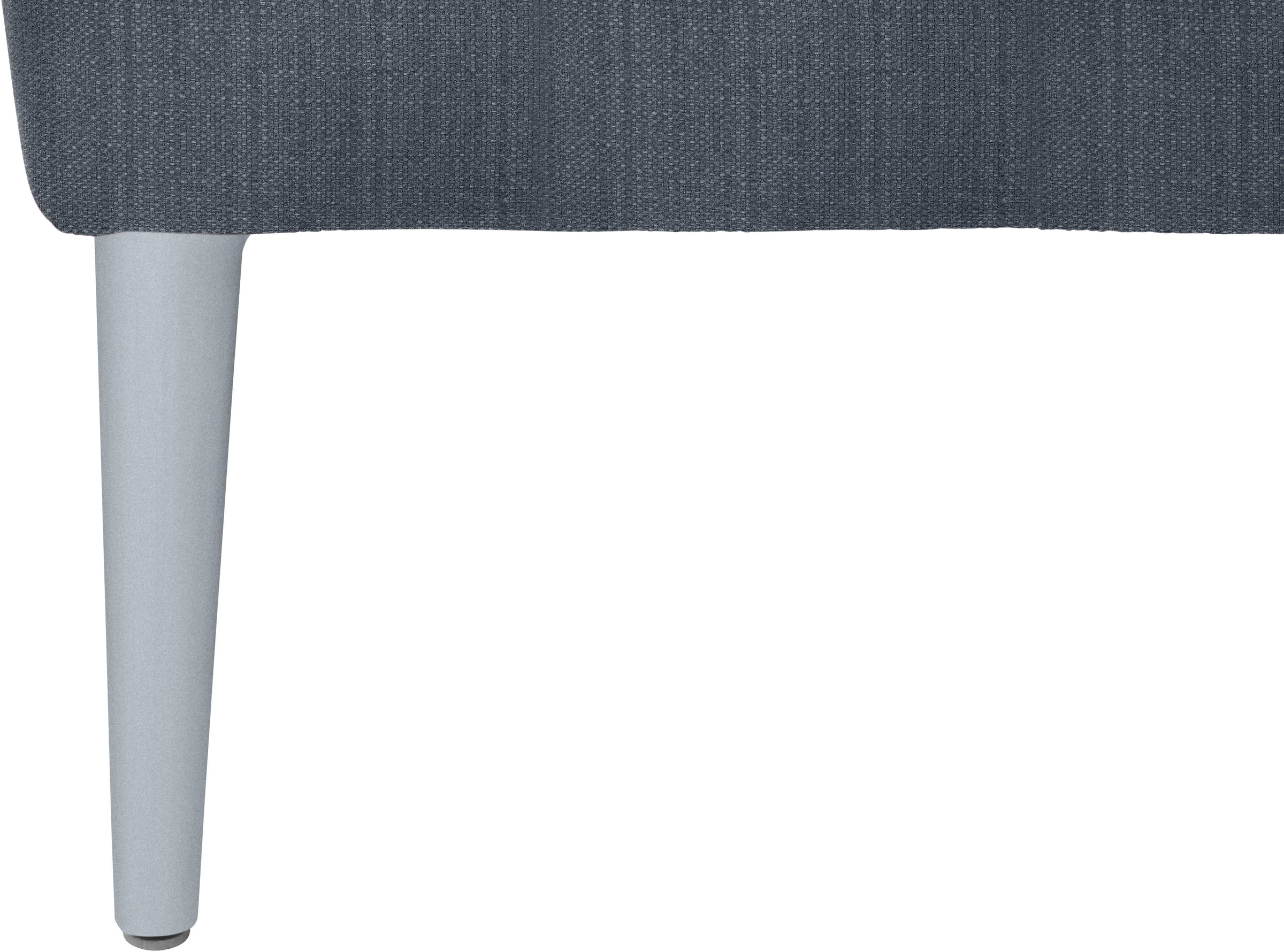 W.SCHILLIG Hocker »enjoy&MORE«, Füße silber matt, Breite 106 cm
