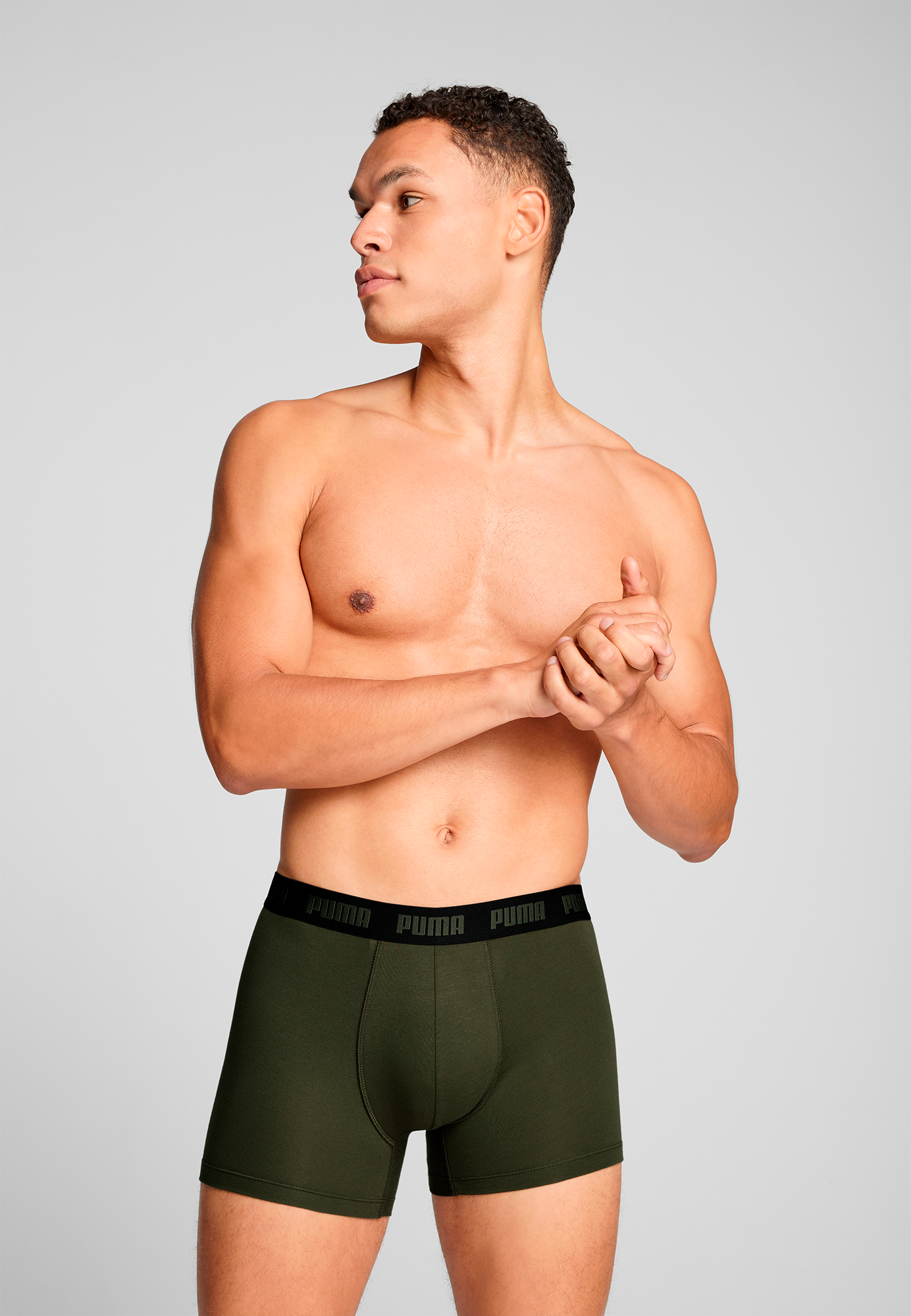 PUMA Boxershorts »PUMA MEN EVERYDAY BOXERS 3P«, (3er Pack), mit Komfortbund