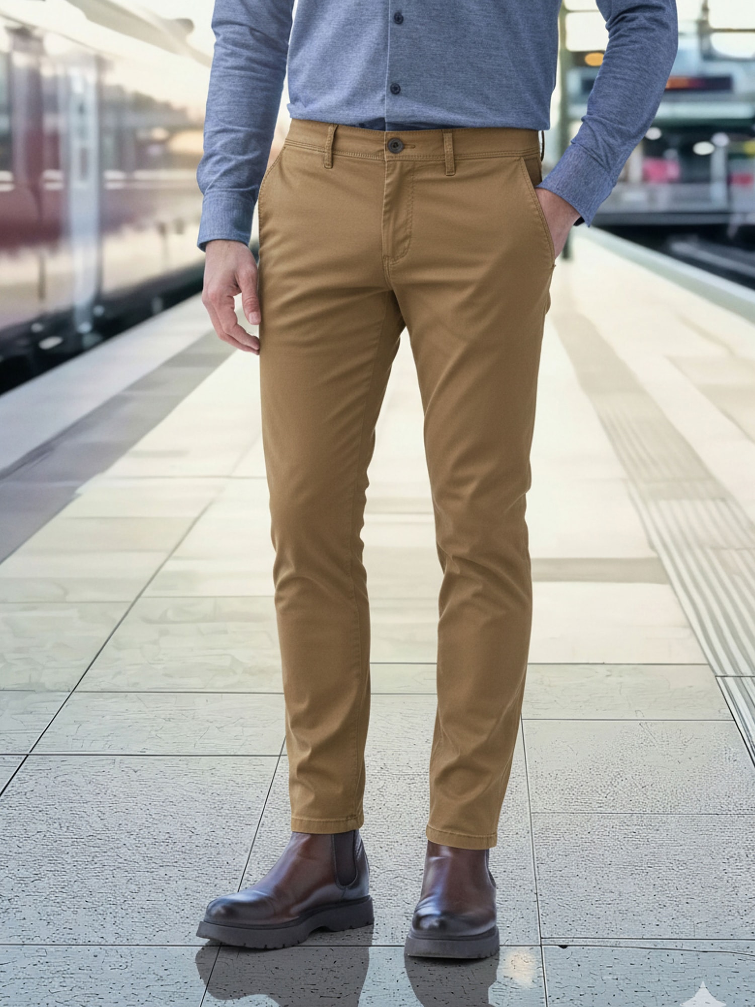 LERROS 5-Pocket-Hose "Soft-Denim Jeans im klassischen 5-Pocket-Style"