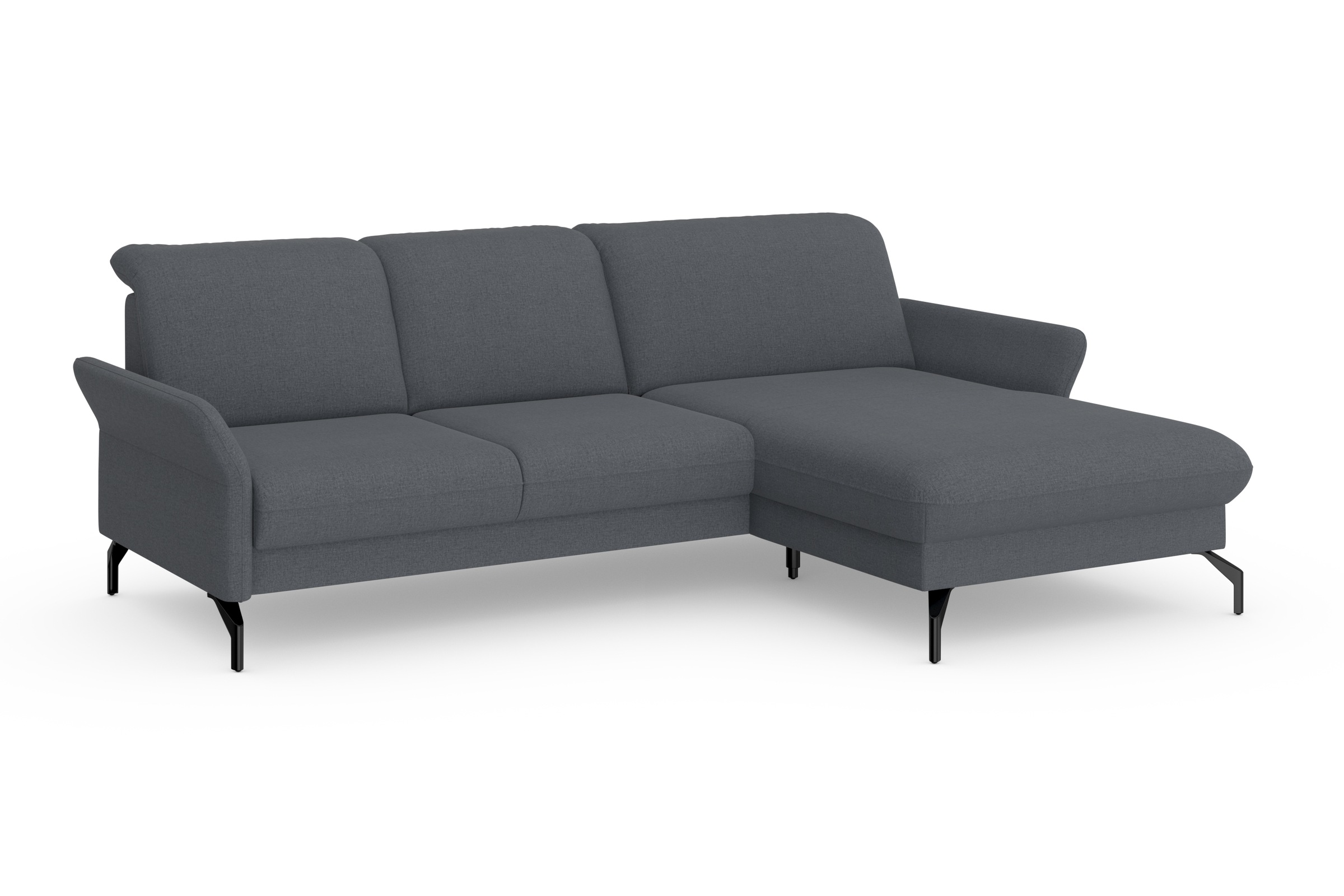 sit&more Ecksofa »Fashion L-Form«, wahlweise mit Kopfteilverstellung und Vorziehsitz, motorisch