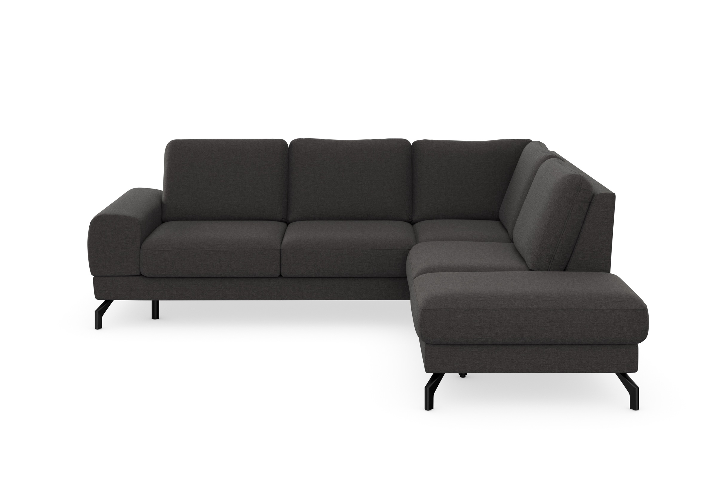 sit&more Ecksofa »Cinturo L-Form«, inklusive Sitztiefenverstellung und Federkern, Sitzhöhe 45 cm