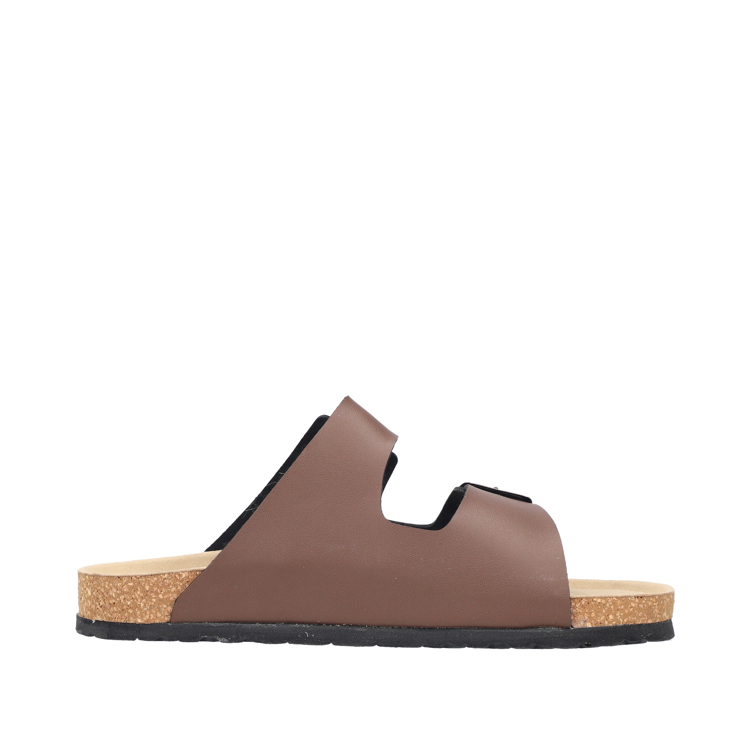 Rieker Pantolette  Sommerschuh, Schlappen, Hausschuh, mit zwei Schnallenverschlüssen