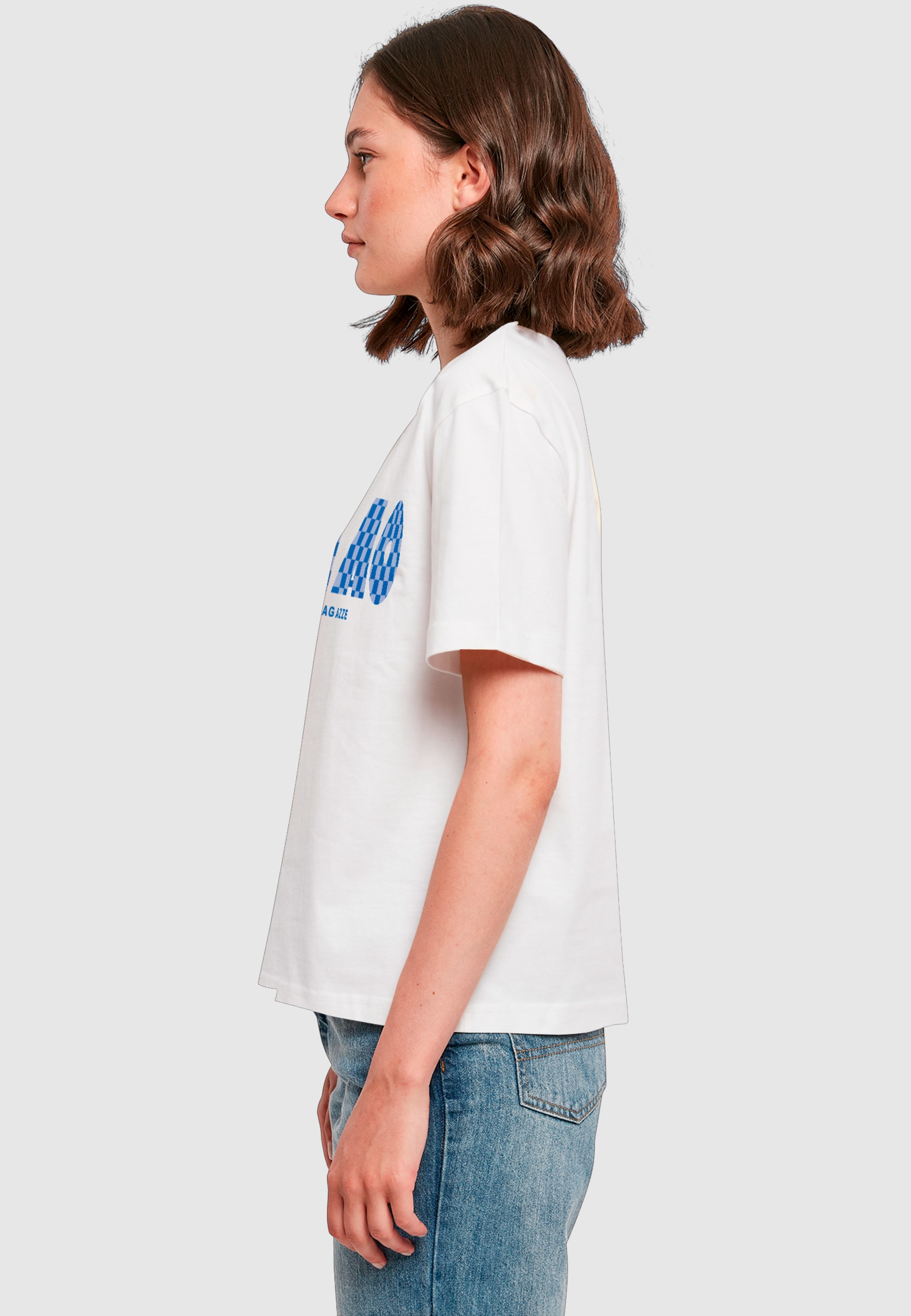 Miss Tee T-Shirt »Miss Tee Damen Ciao Ragazze Tee« 1 Stk.