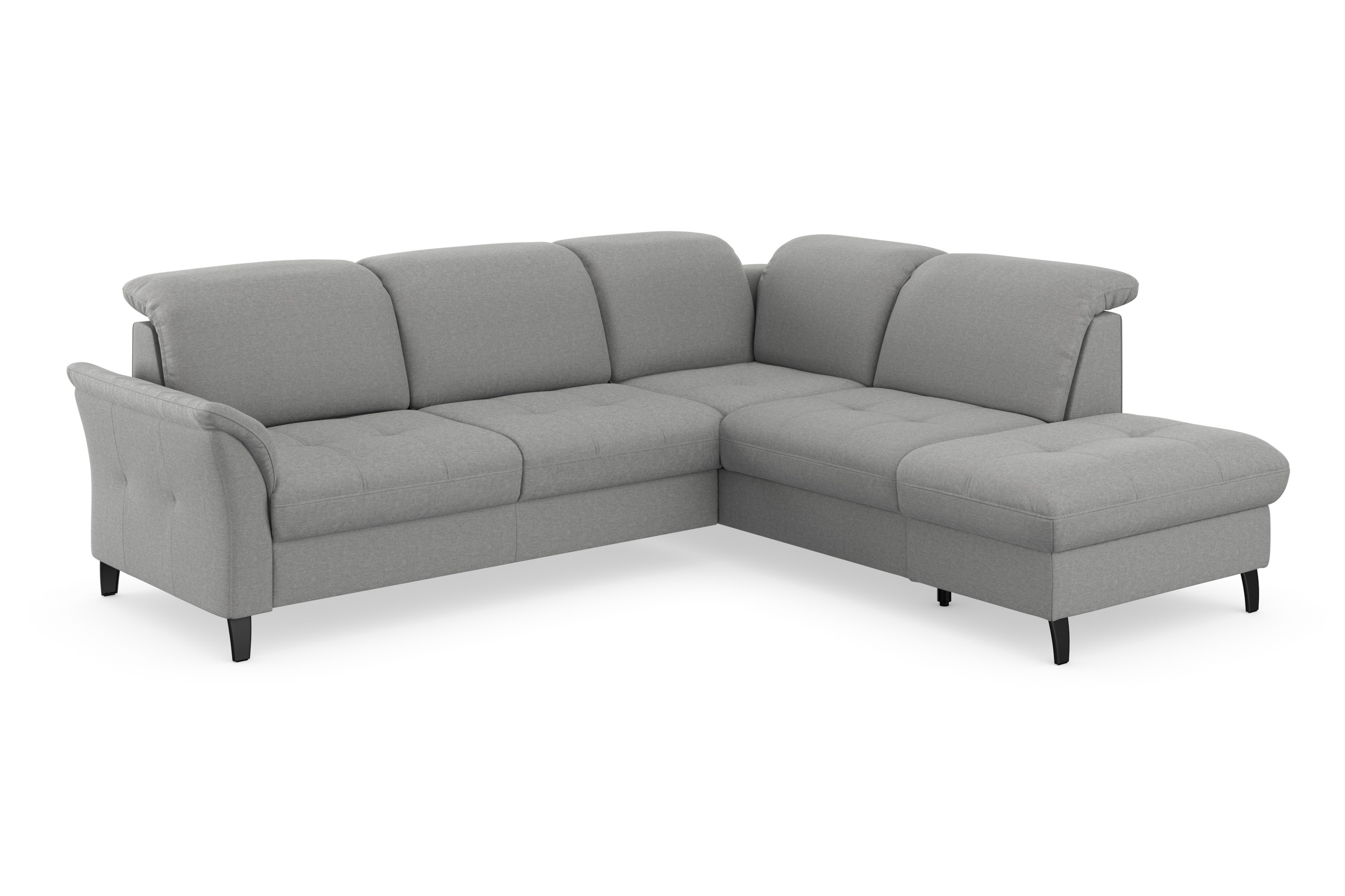 SIT & MORE Maggiore Ecksofa Grau 6