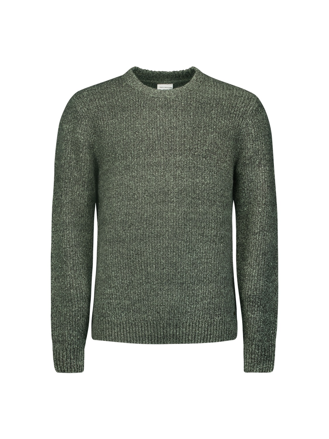 NO EXCESS Rundhalspullover »No Excess Weicher Stretch-Pullover«