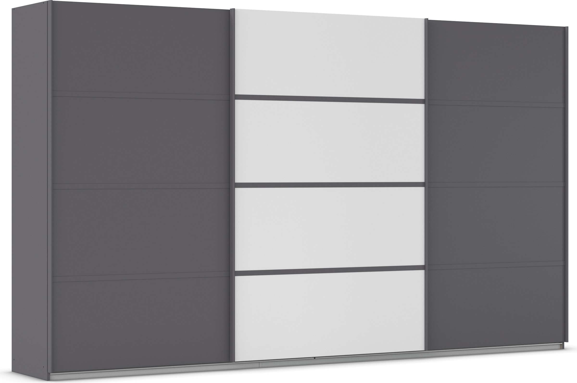 OTTO home Kleiderschrank "Mehrzweckschrank Aktenschrank Möbel Mietswohnung Schlafzimmer AVOLA" 3 verschiedene Ausstattungen BASIC/CLASSIC/PREMIUM (inkl. SOFT-CLOSE), mit eleganten Zierleisten in Chrom, Schwarz oder Weiß MADE IN GERMANY