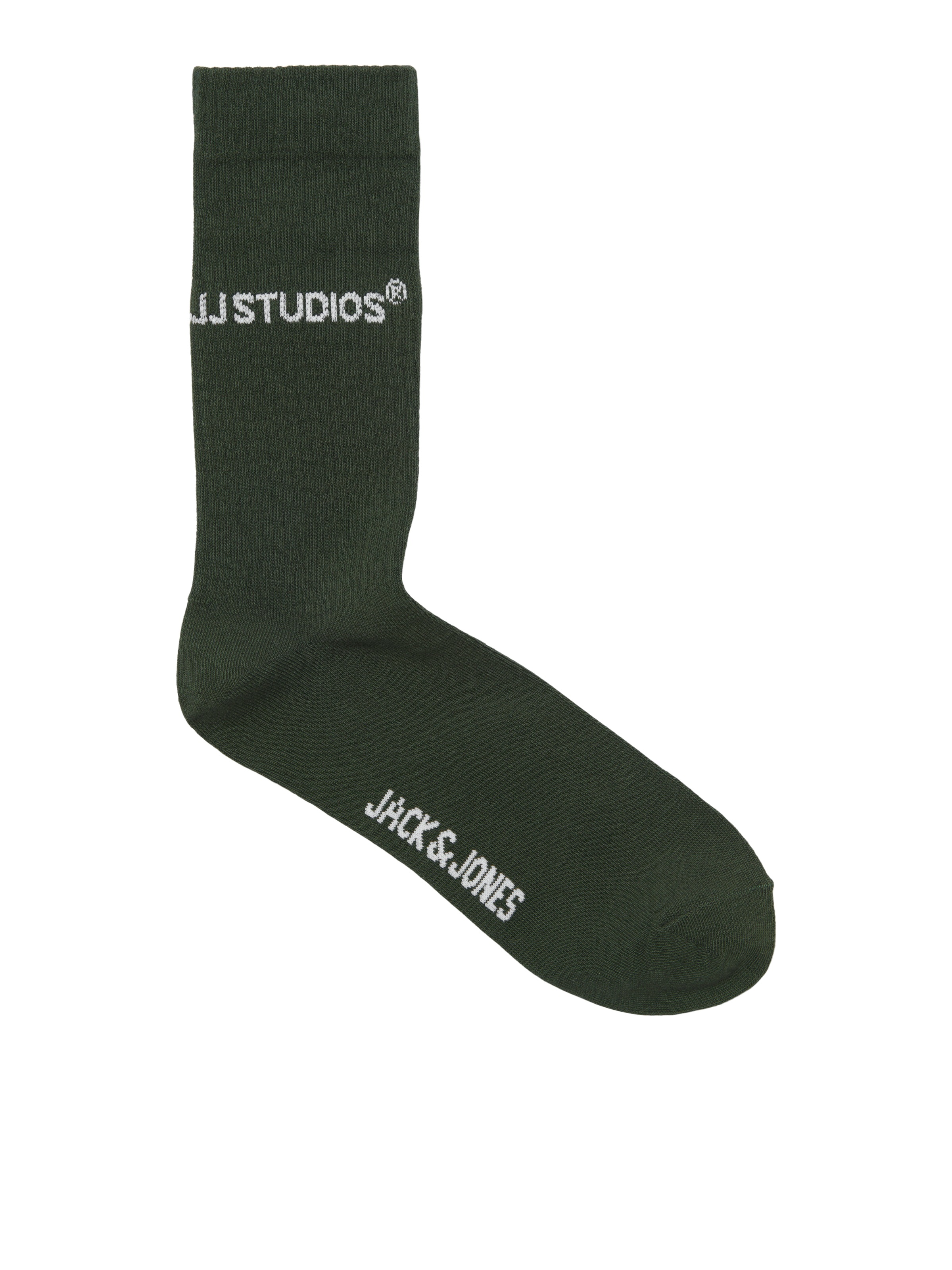 Thumbnail - Jack & Jones Freizeitsocken "JACSOHO TENNIS SOCKS 3 PACK NOOS" Packung, 3 Stk. tlg. mit Logostickerei