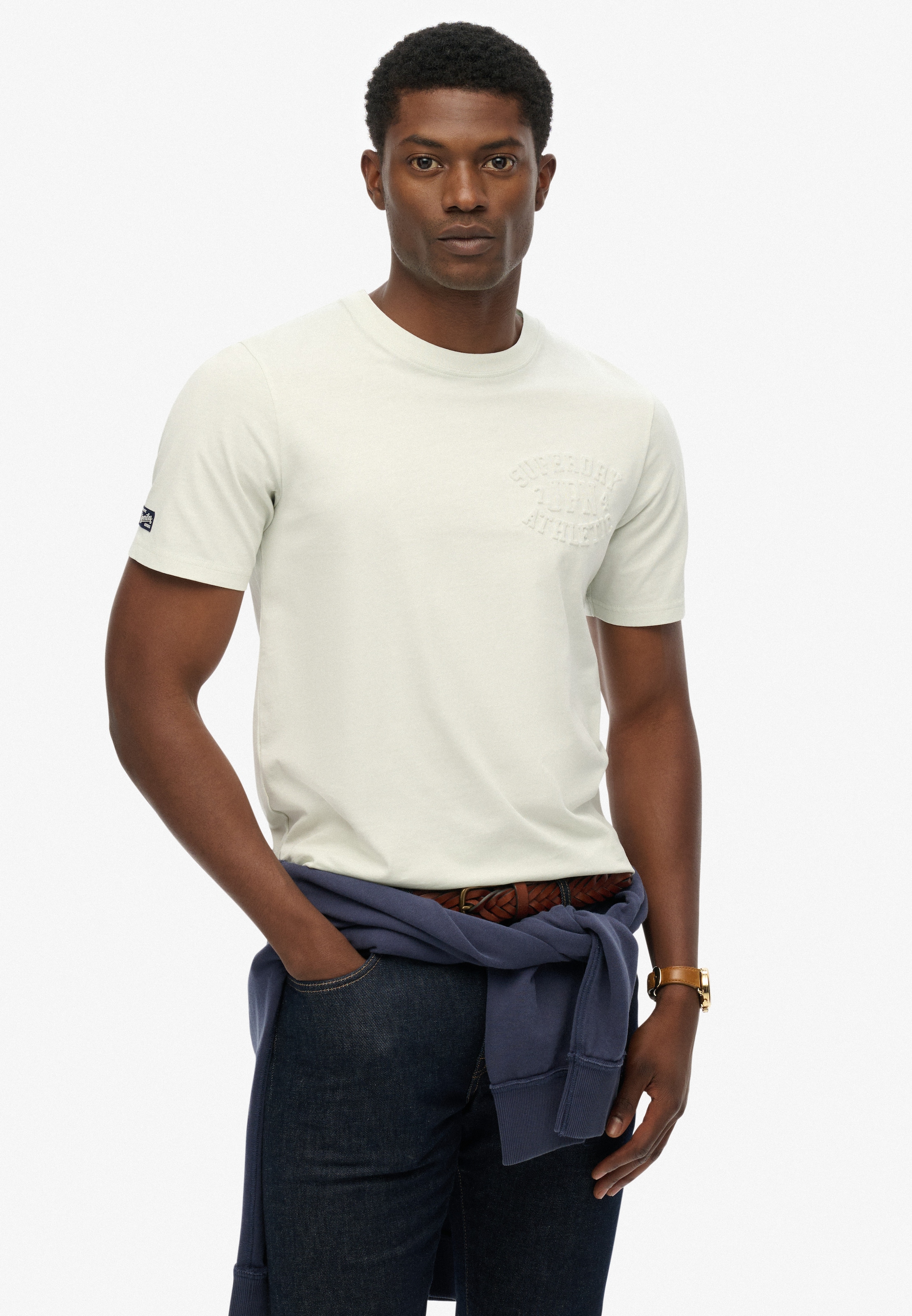 Superdry Rundhalsshirt "ATHLETIC EMBOSS RELAXED TEE" günstig online kaufen
