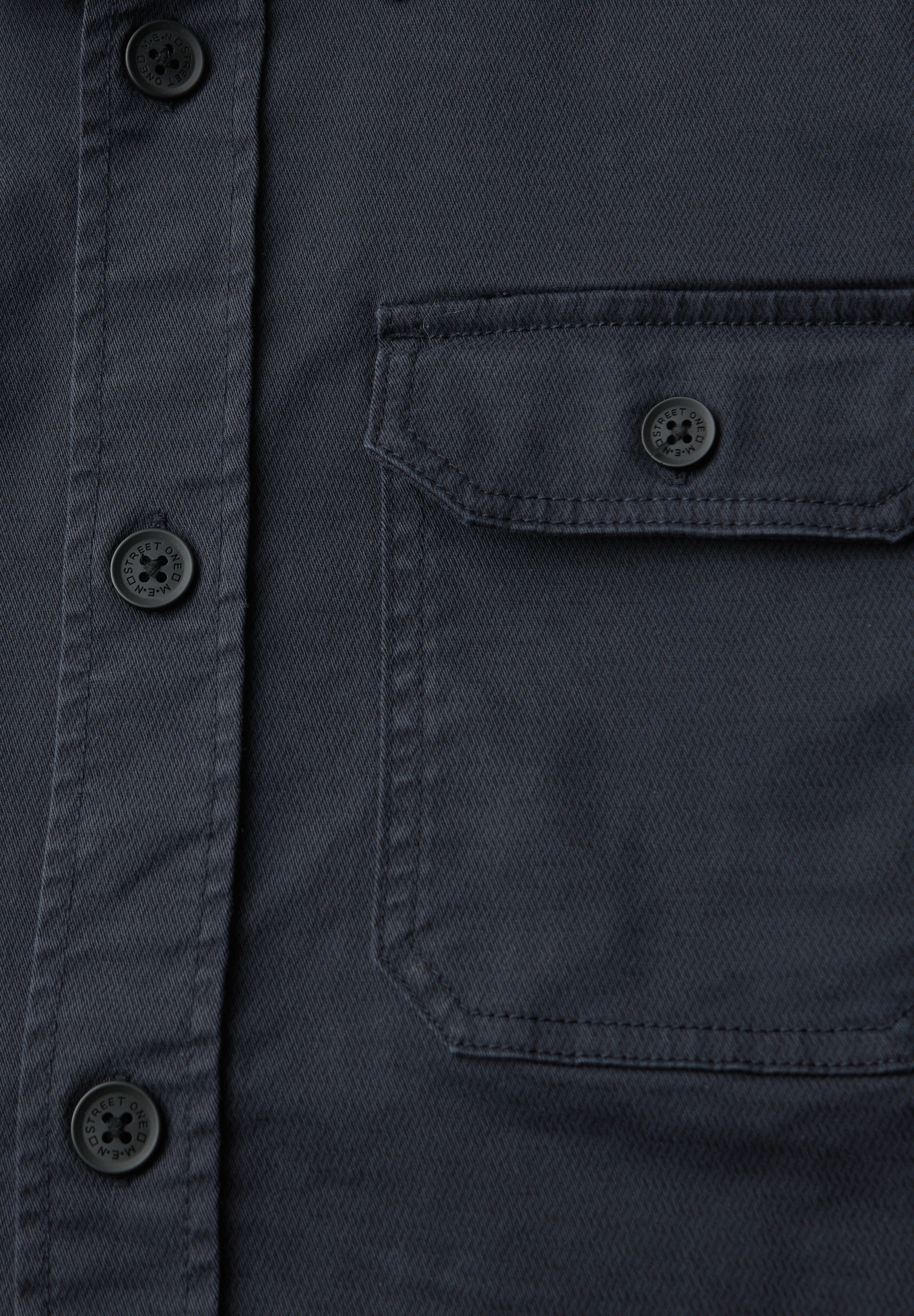 STREET ONE MEN Kurzjacke ohne Kapuze mit Brusttaschen