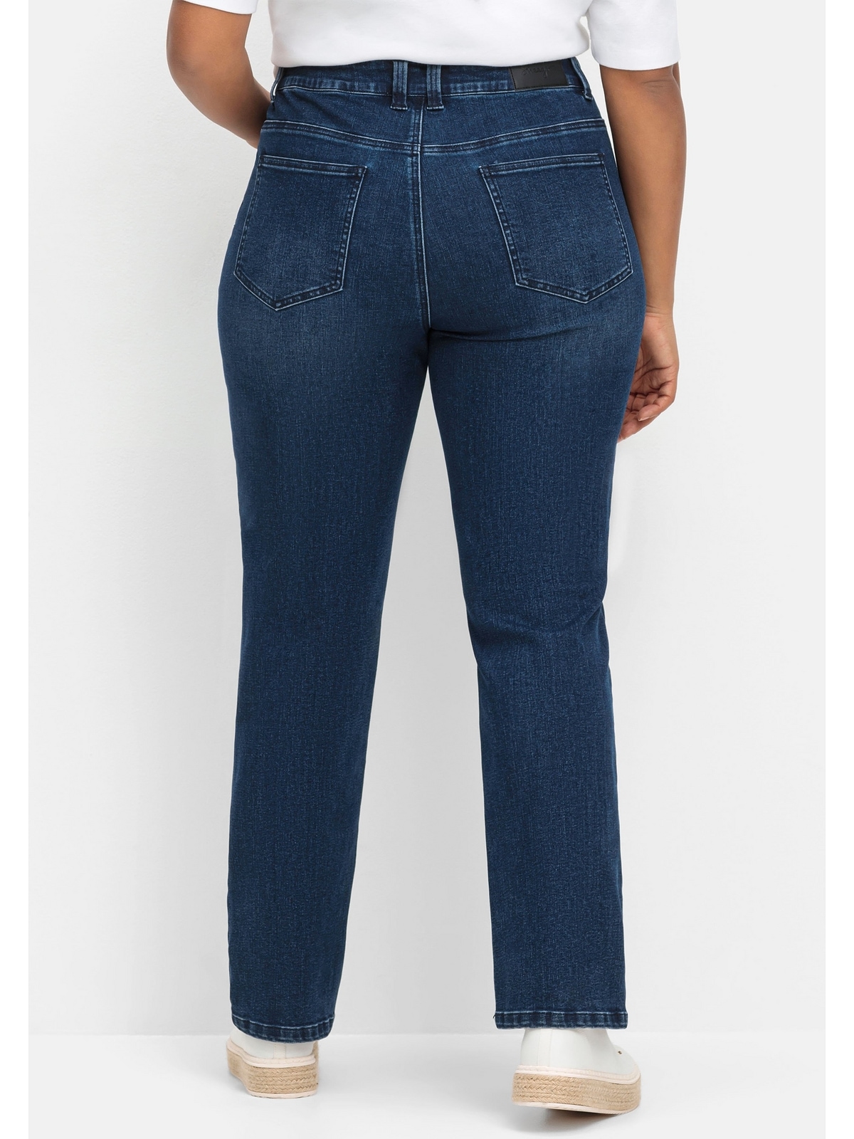 Sheego Stretch-Jeans »Große Größen«, mit funktionellen TruTemp365® Fasern