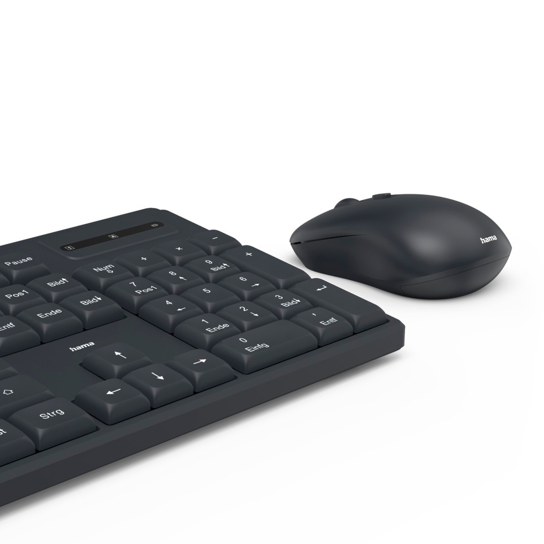 Hama Tastatur- und Maus-Set »Kabelloses Funktastatur-Maus-Set "WKM 200" (DE)«