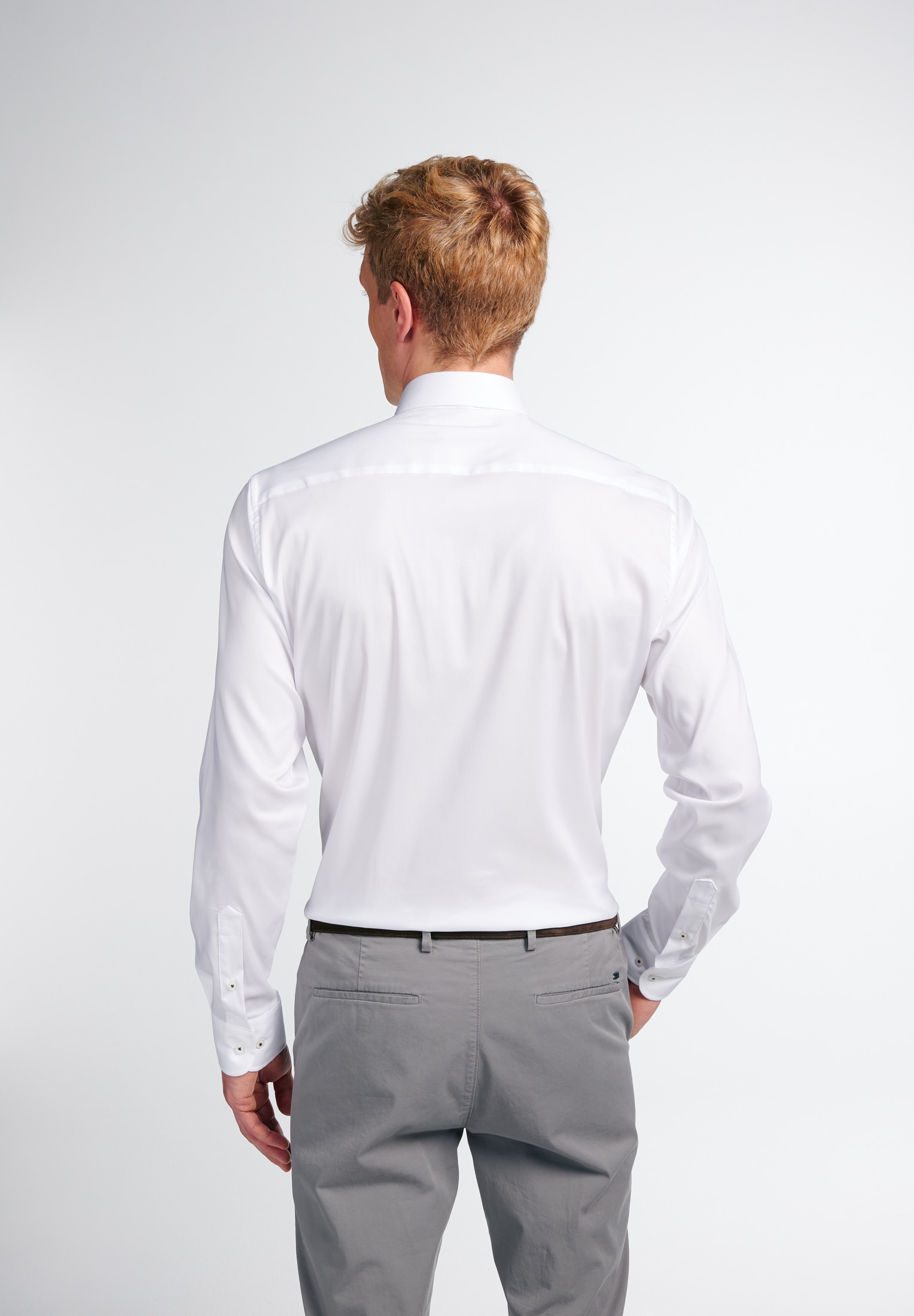 Eterna Langarmhemd »SLIM FIT«, EASY IRON (bügelleicht)