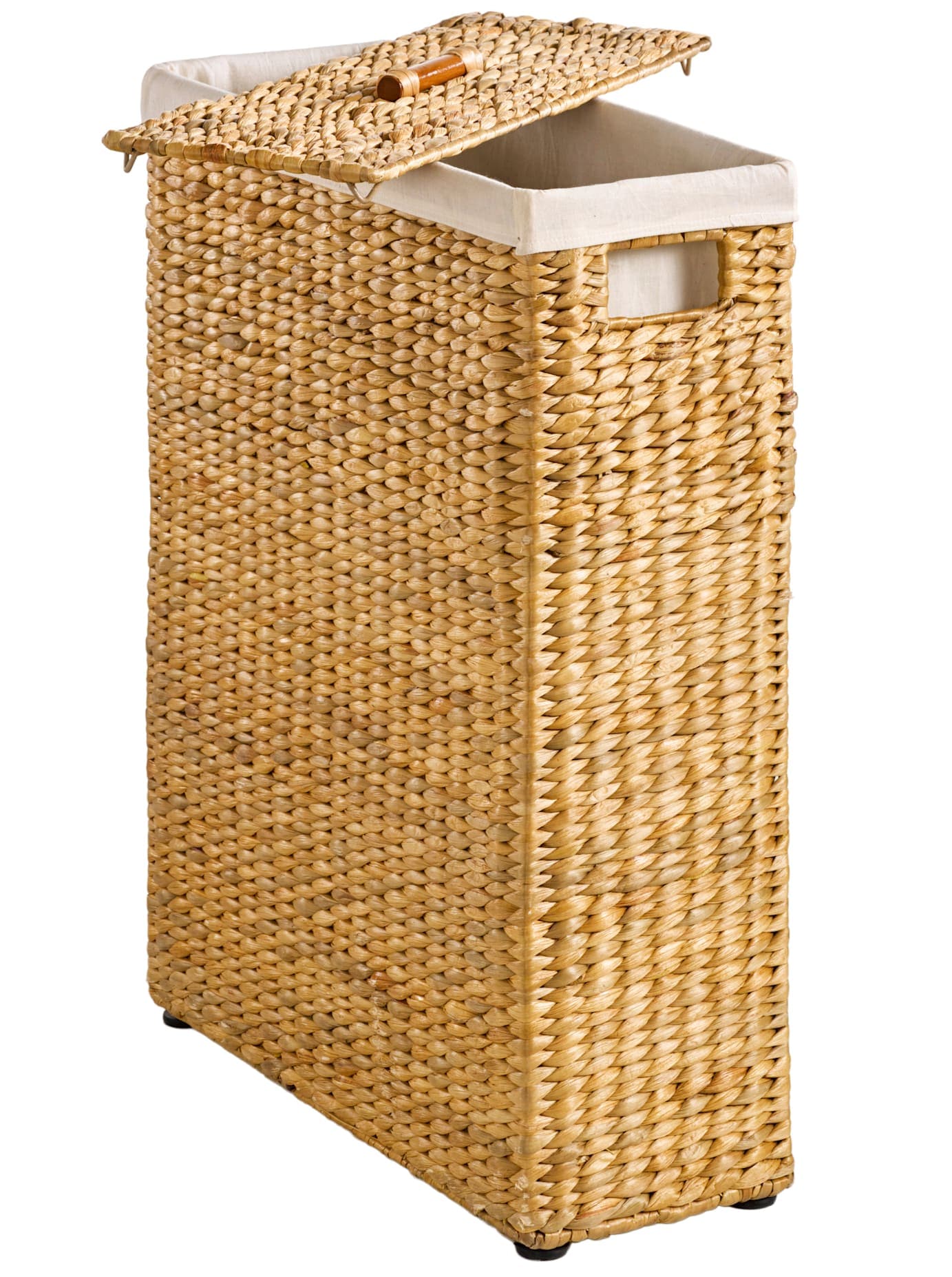 heine home Wäschekorb aus BAUR abnehmbarem Rattan Mit Deckel 