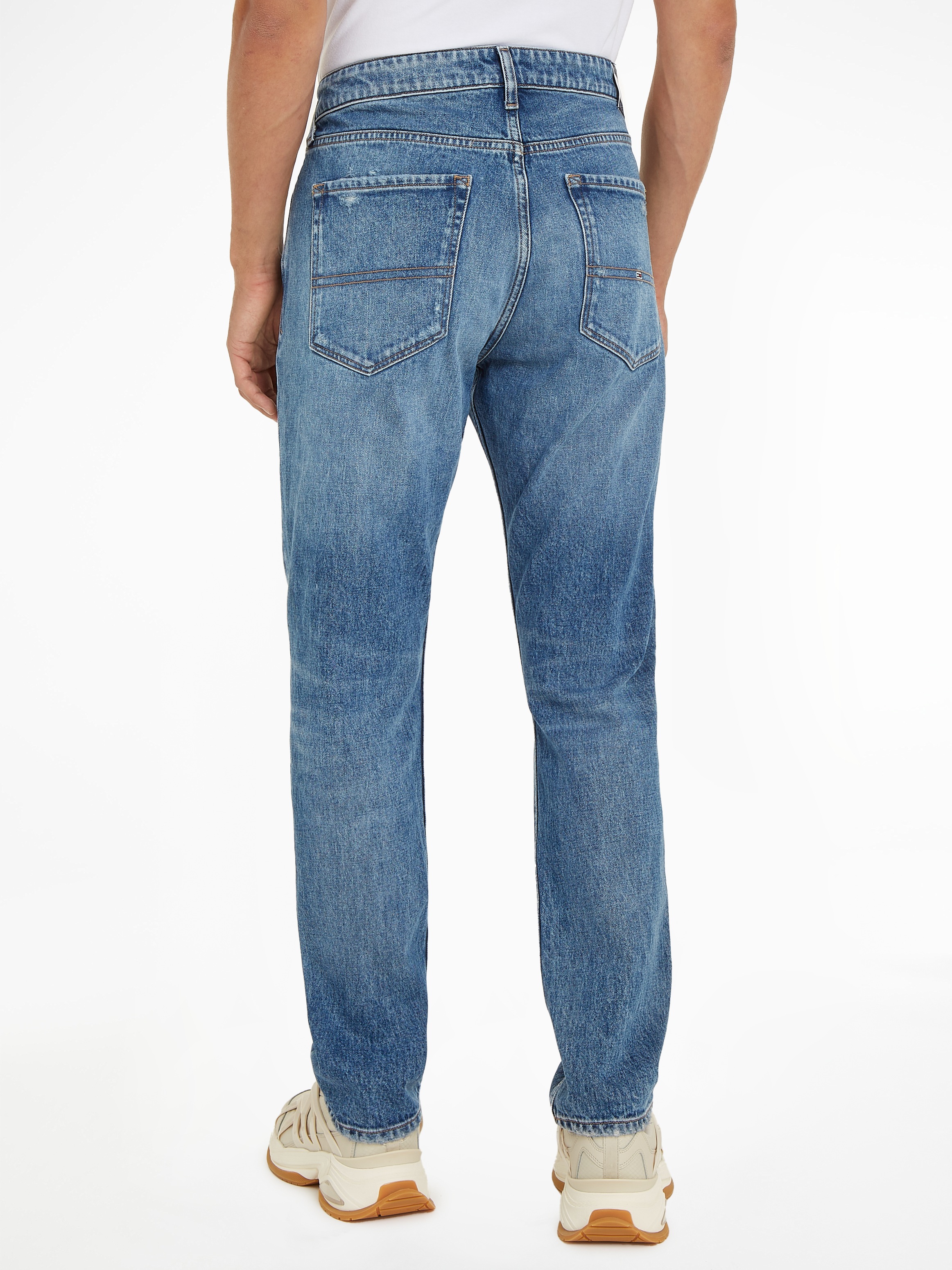 Tommy Jeans Slim-fit-Jeans "Scanton Slim Denim", mit Used-Effekten günstig online kaufen