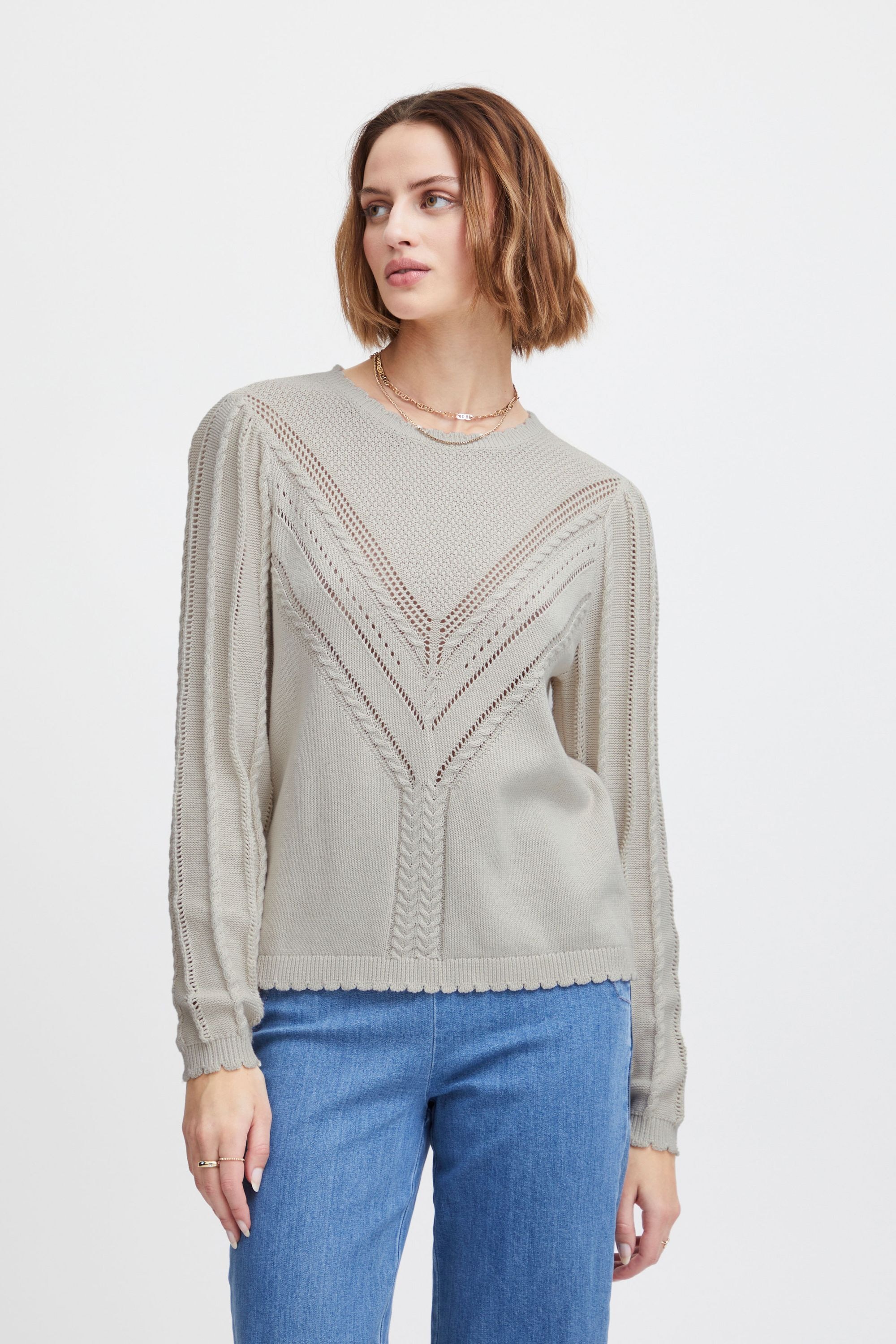 ATELIER RÊVE Strickfleece-Pullover »Strickpullover IRMadele«