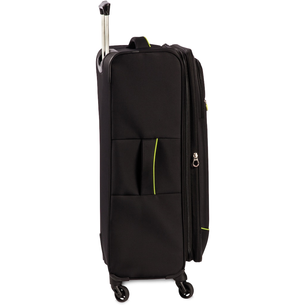 fabrizio® Trolleyset »Globetrotter«, (Set, 3 tlg.), 4 Rollen