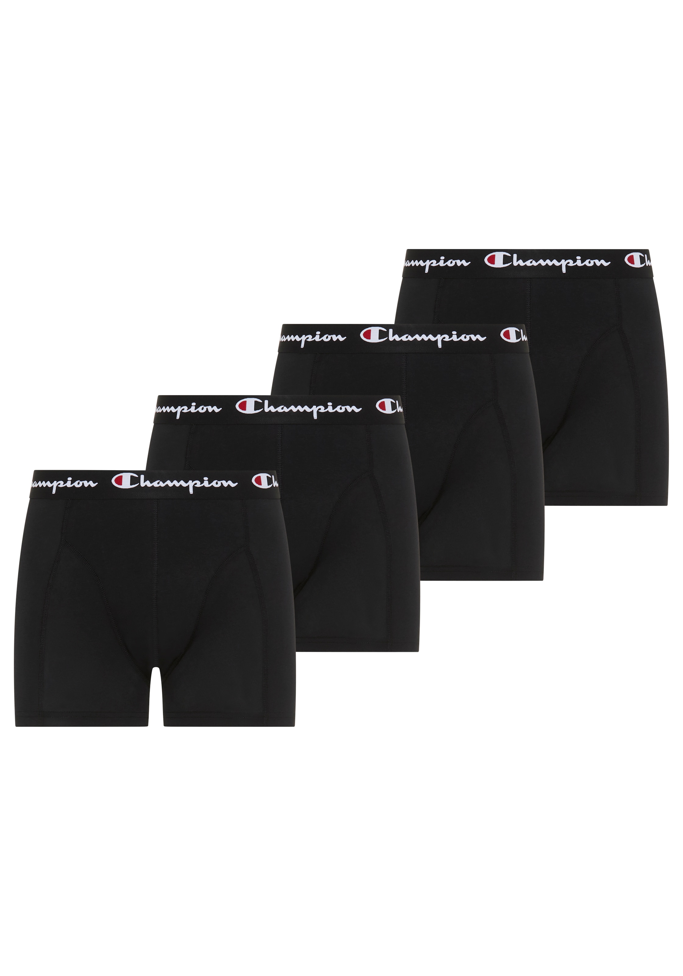 Champion Boxershorts "4 pk Boxer" 4 Stk. 4er-Pack, für Erwachsene geeignet, aus Baumwolle und Elasthan
