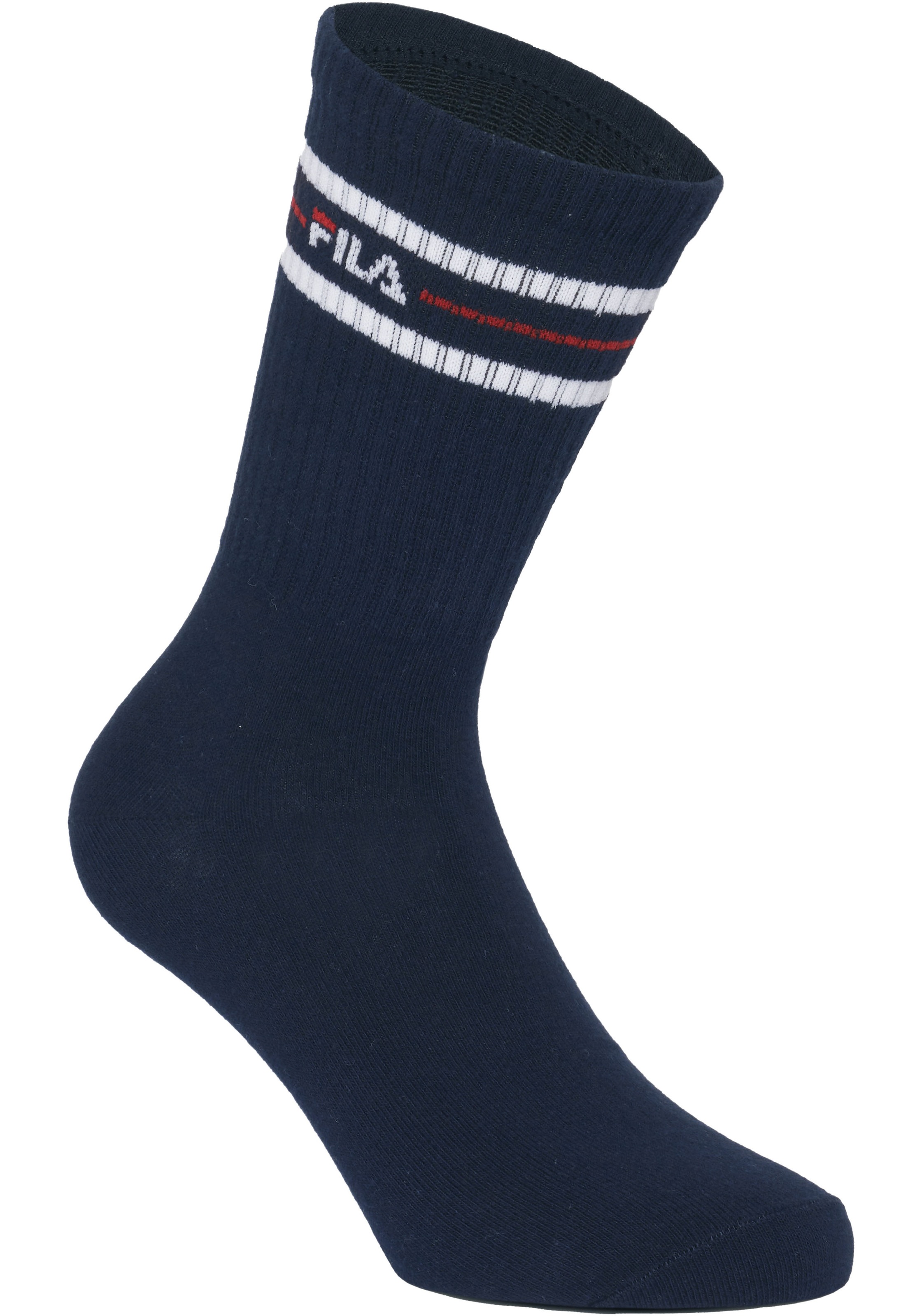 Fila Sportsocken, (6er Pack), mit eingestricktem Logo günstig online kaufen