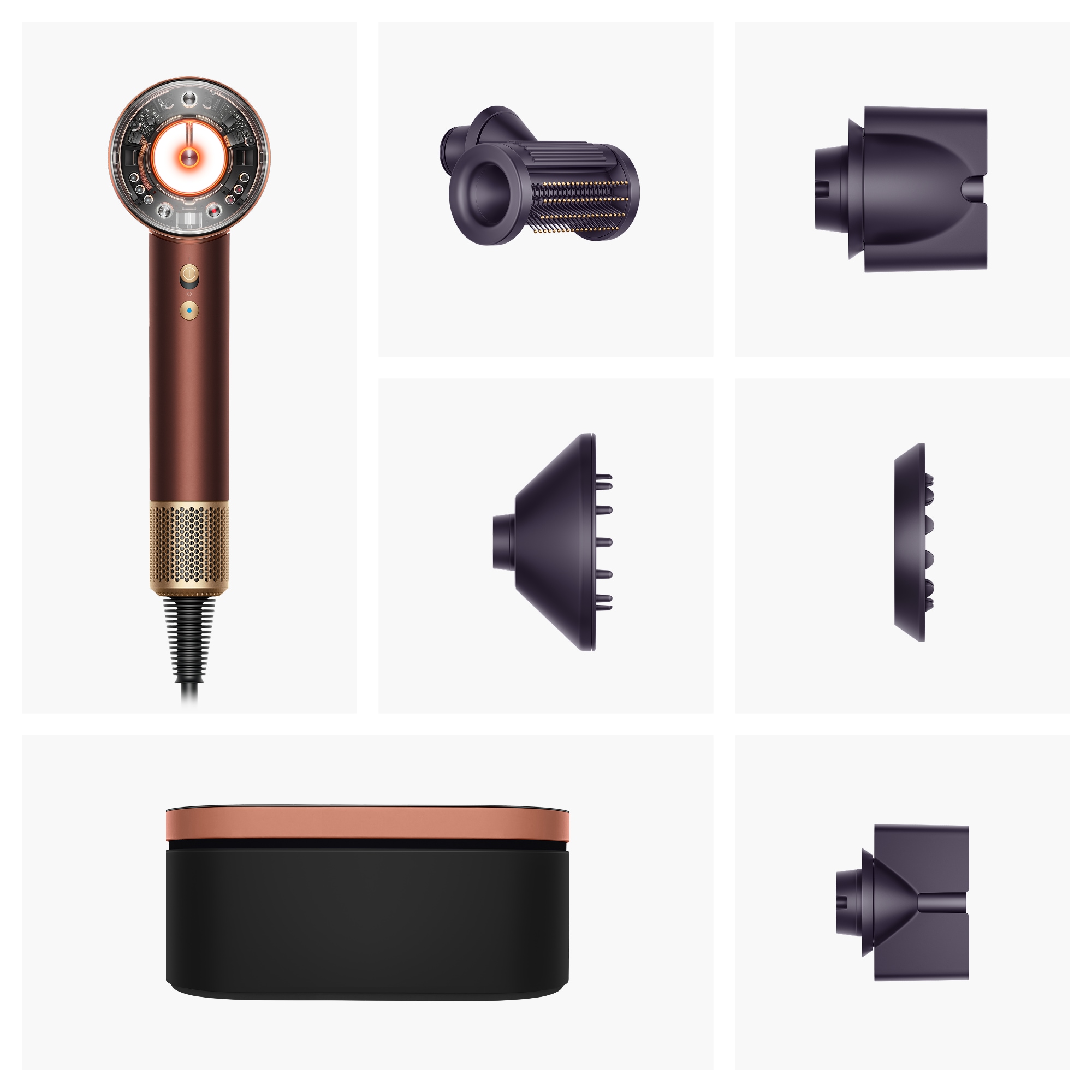 DYSON Haartrockner »Dyson Supersonic Nural« 1.600 W 5 Aufsätze Limitierte Geschenkedition
