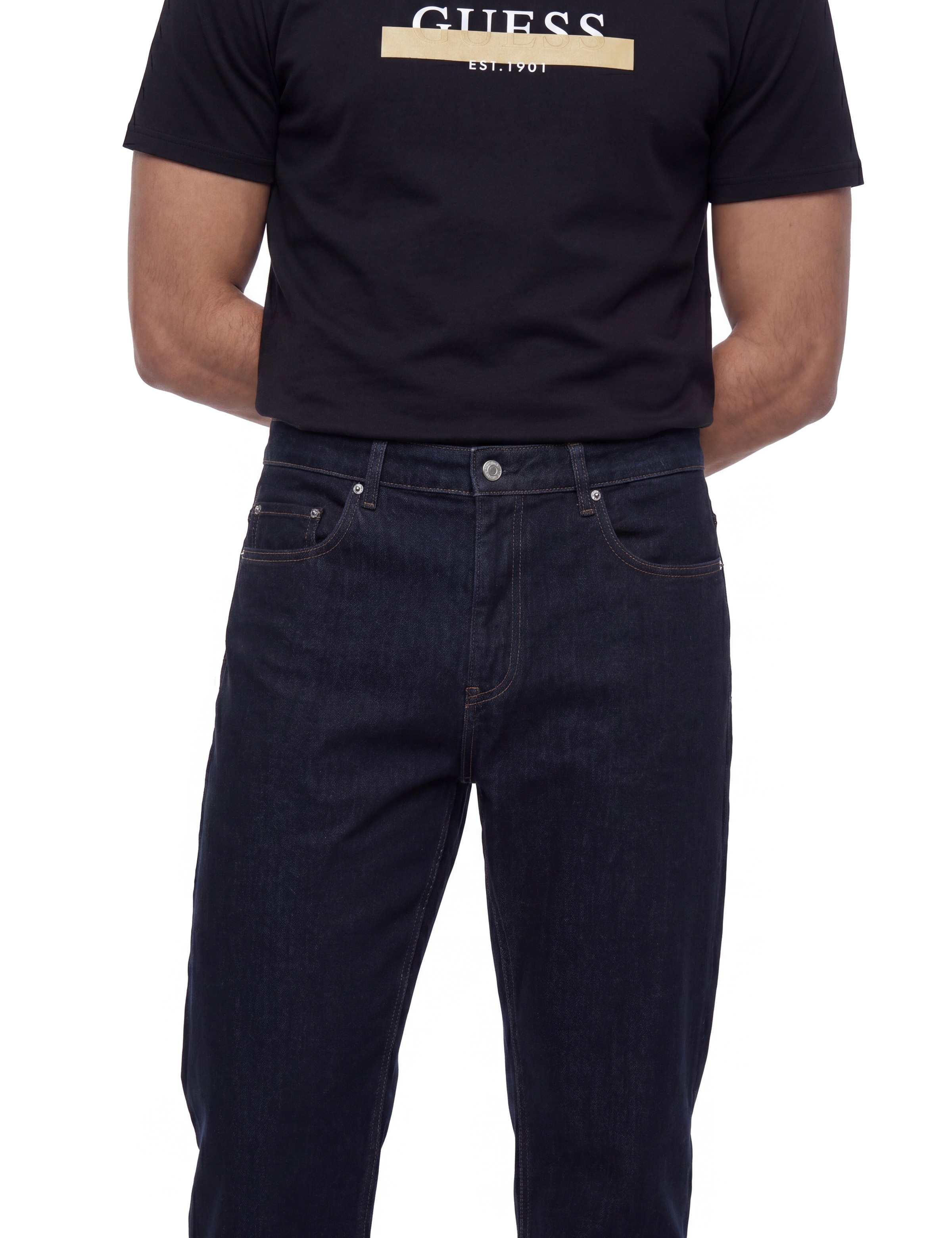 Guess 5-Pocket-Jeans »DAMON« Relaxed Fit, Stretch-Denim