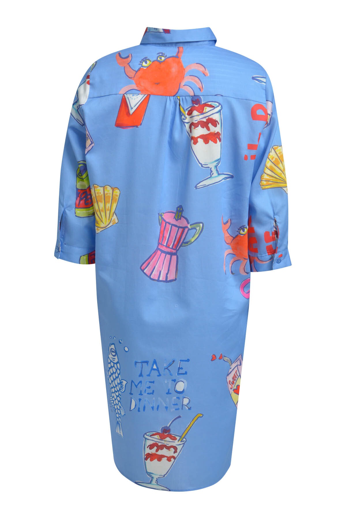 Milano Italy Sommerkleid Eingrifftaschen mit Taschen