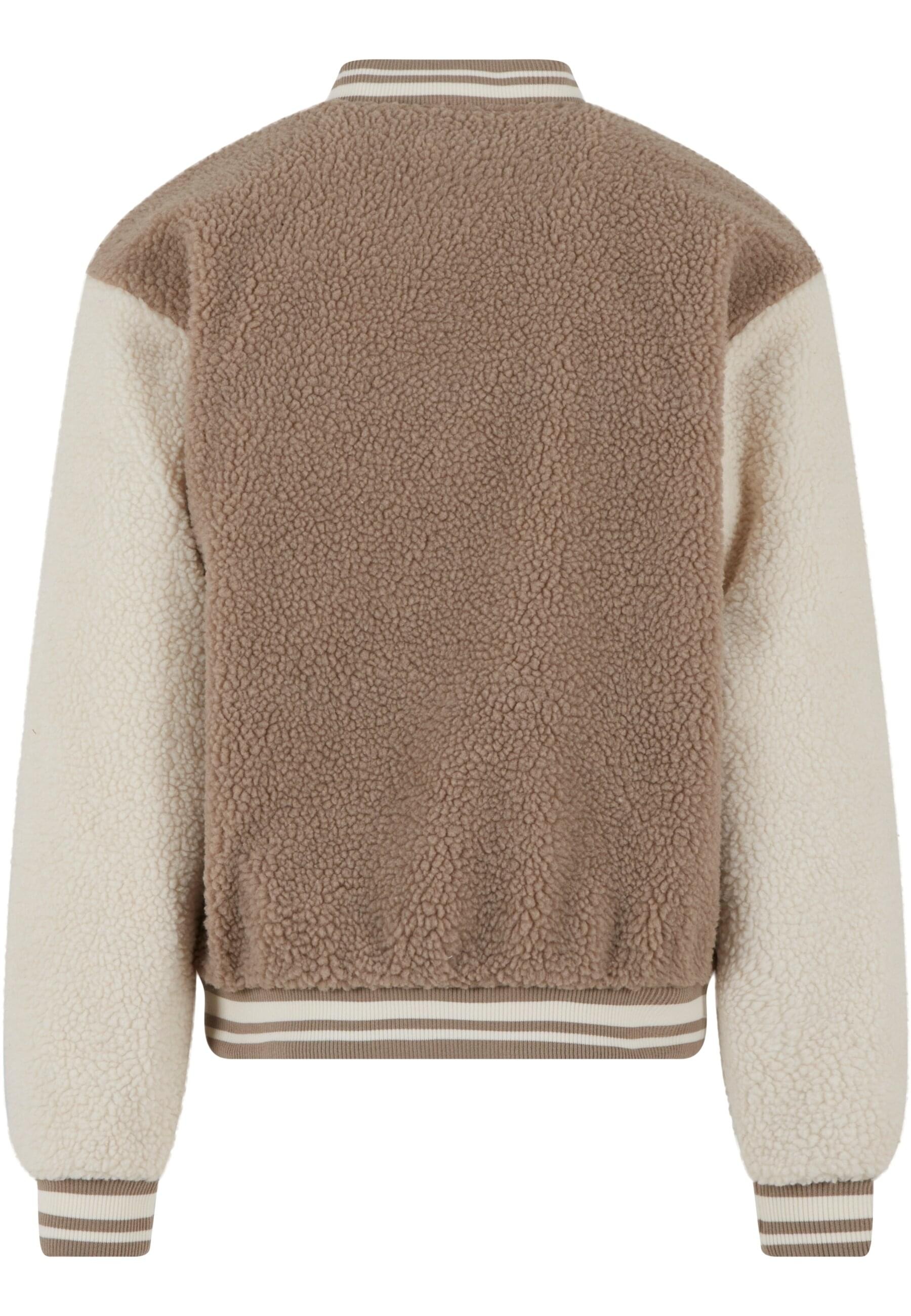 URBAN CLASSICS Collegejacke "Urban Classics Teddy College Jacket" 1 Stk. tl günstig online kaufen