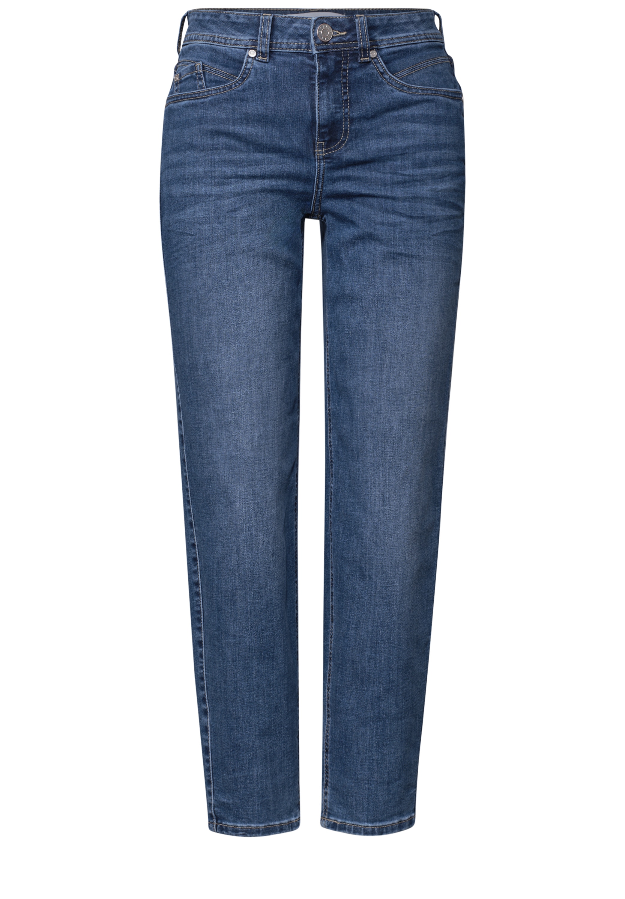 STREET ONE Loose-fit-Jeans High Waist