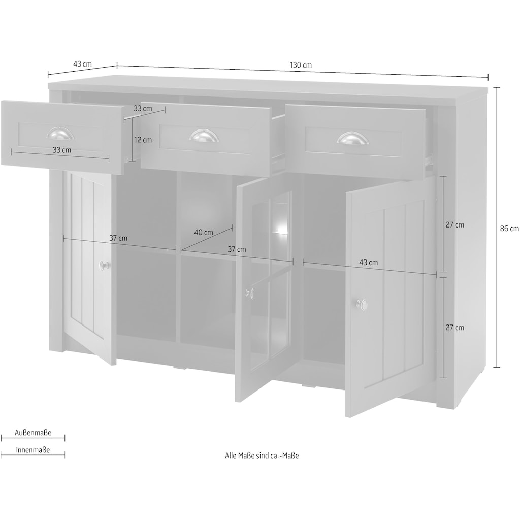 Home affaire Sideboard »Ascot«