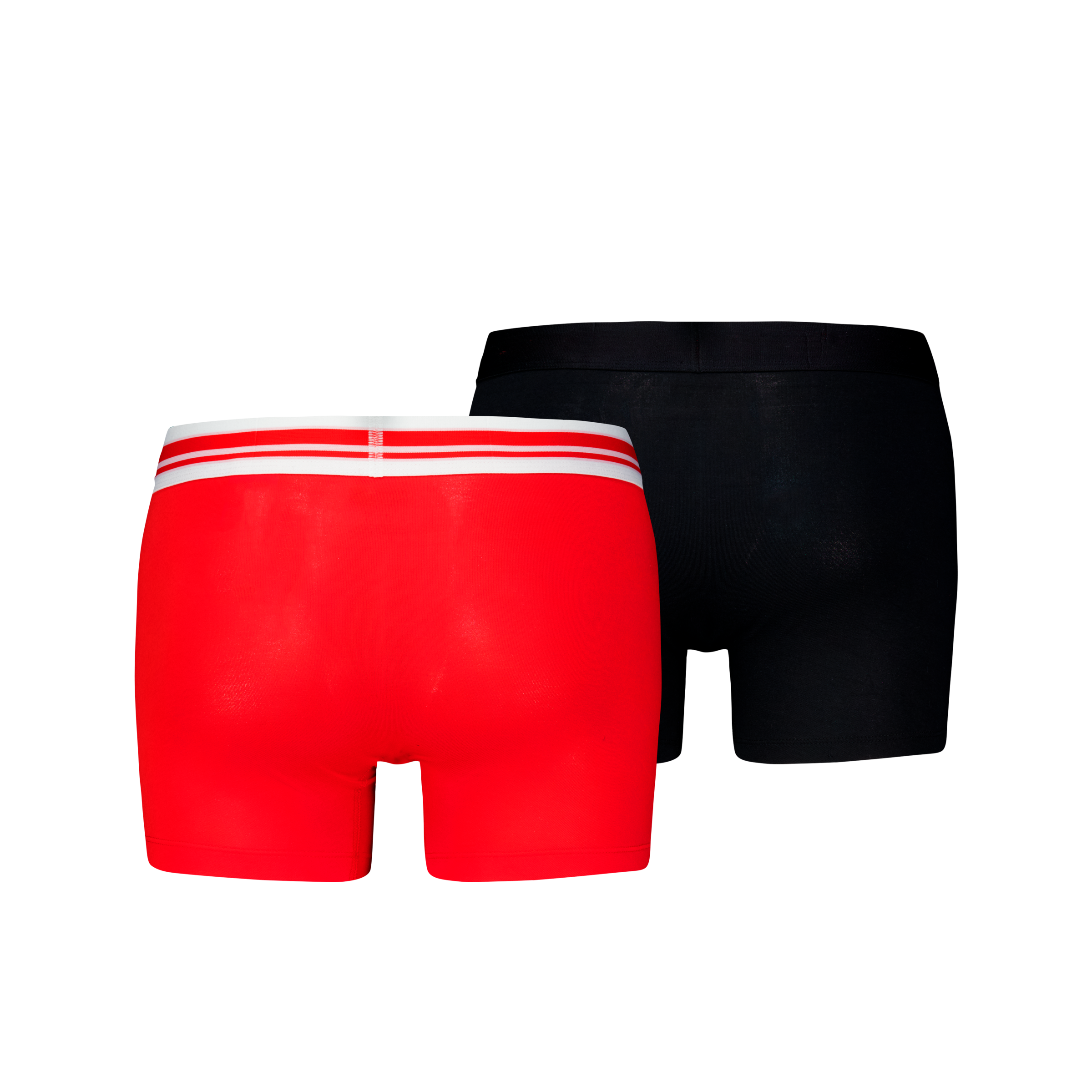 PUMA Boxershorts »PUMA MEN EVERYDAY PLACED LOGO BOXERS 2P« Packung, 2er Pack,  mit Logo Webbund