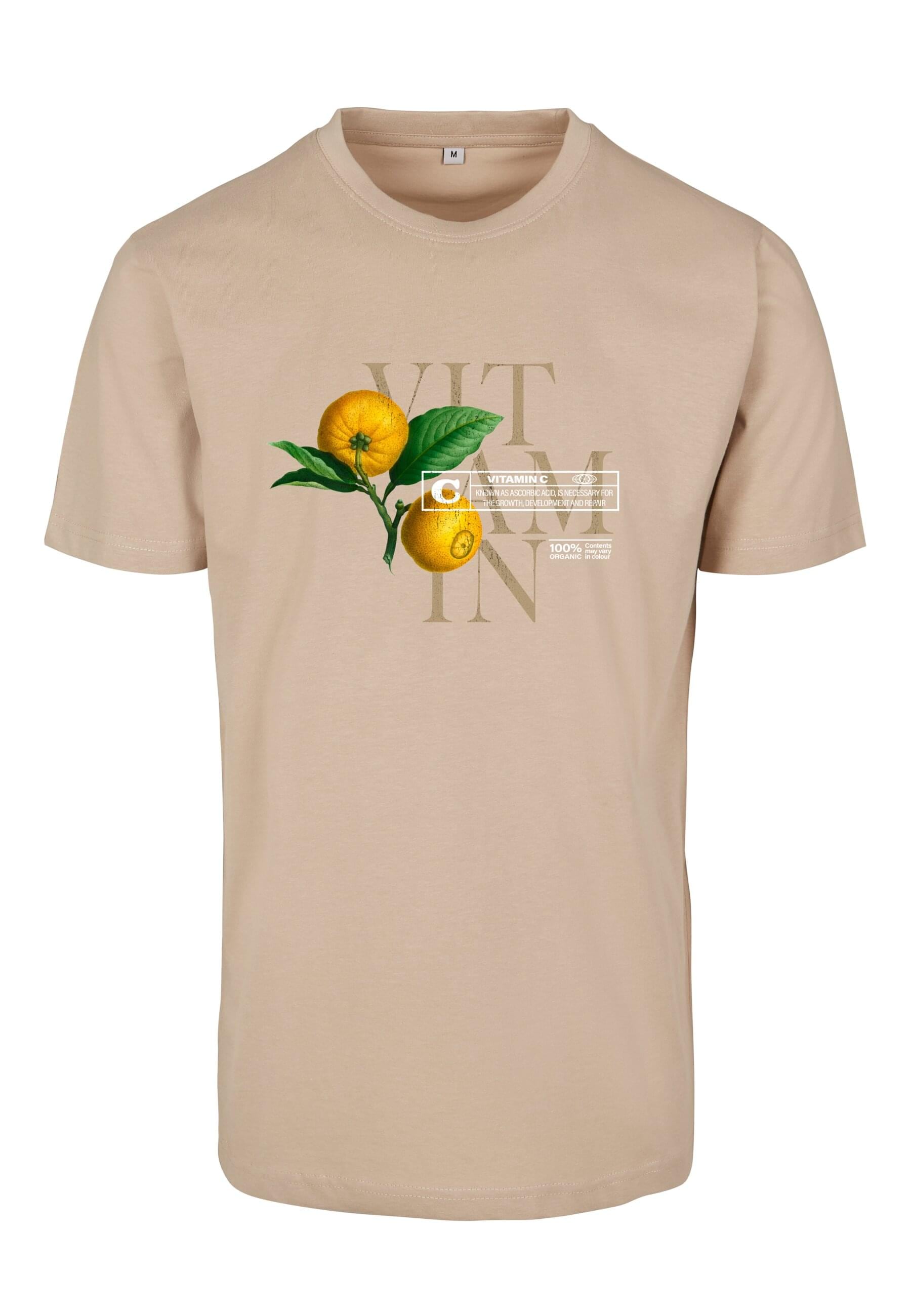 MisterTee Kurzarmshirt "MisterTee Damen Ladies Vitamin C Tee" günstig online kaufen