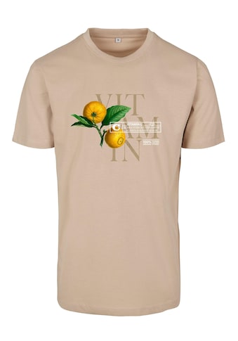 MisterTee Kurzarmshirt »MisterTee Damen Ladies Vitamin C Tee«, (1 tlg.)