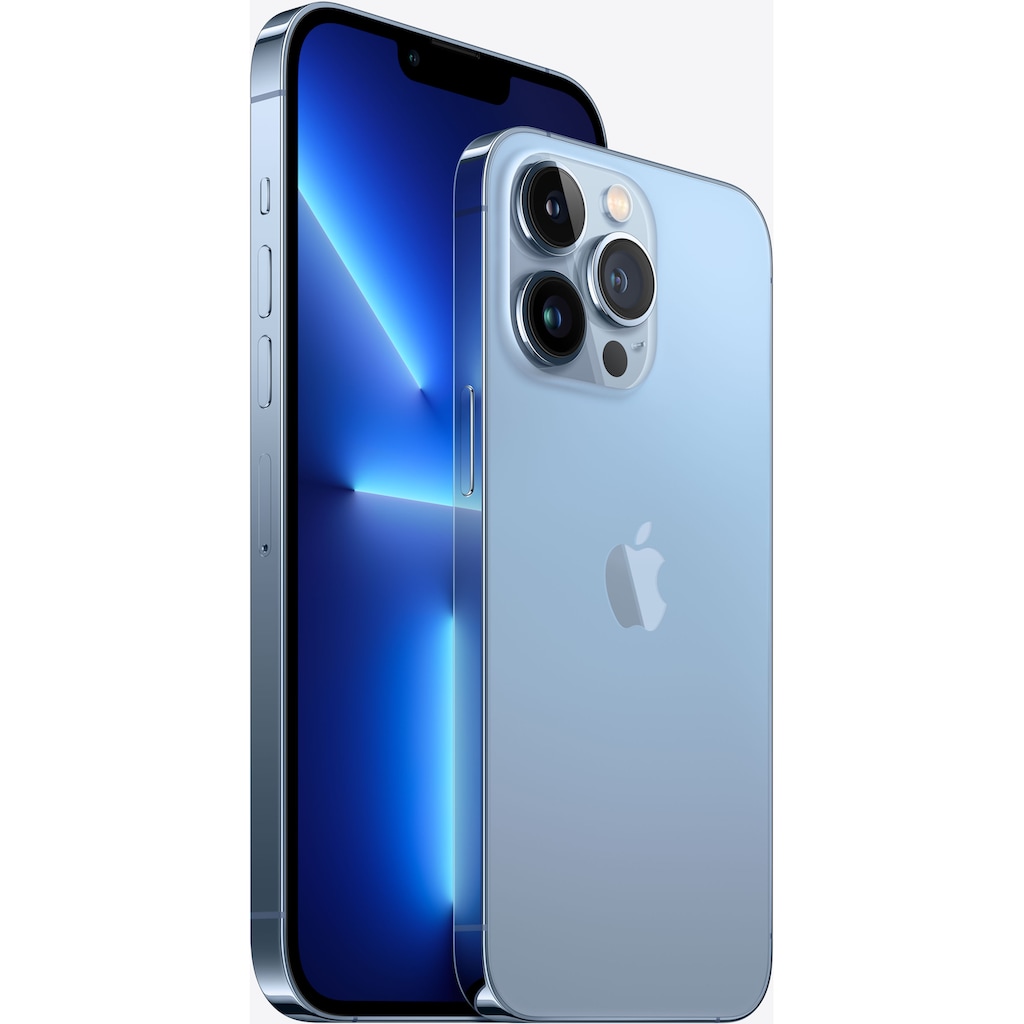 Apple Smartphone »iPhone 13 Pro«, Sierra Blue, 15,4 cm/6,1 Zoll, 256 GB Speicherplatz, 12 MP Kamera