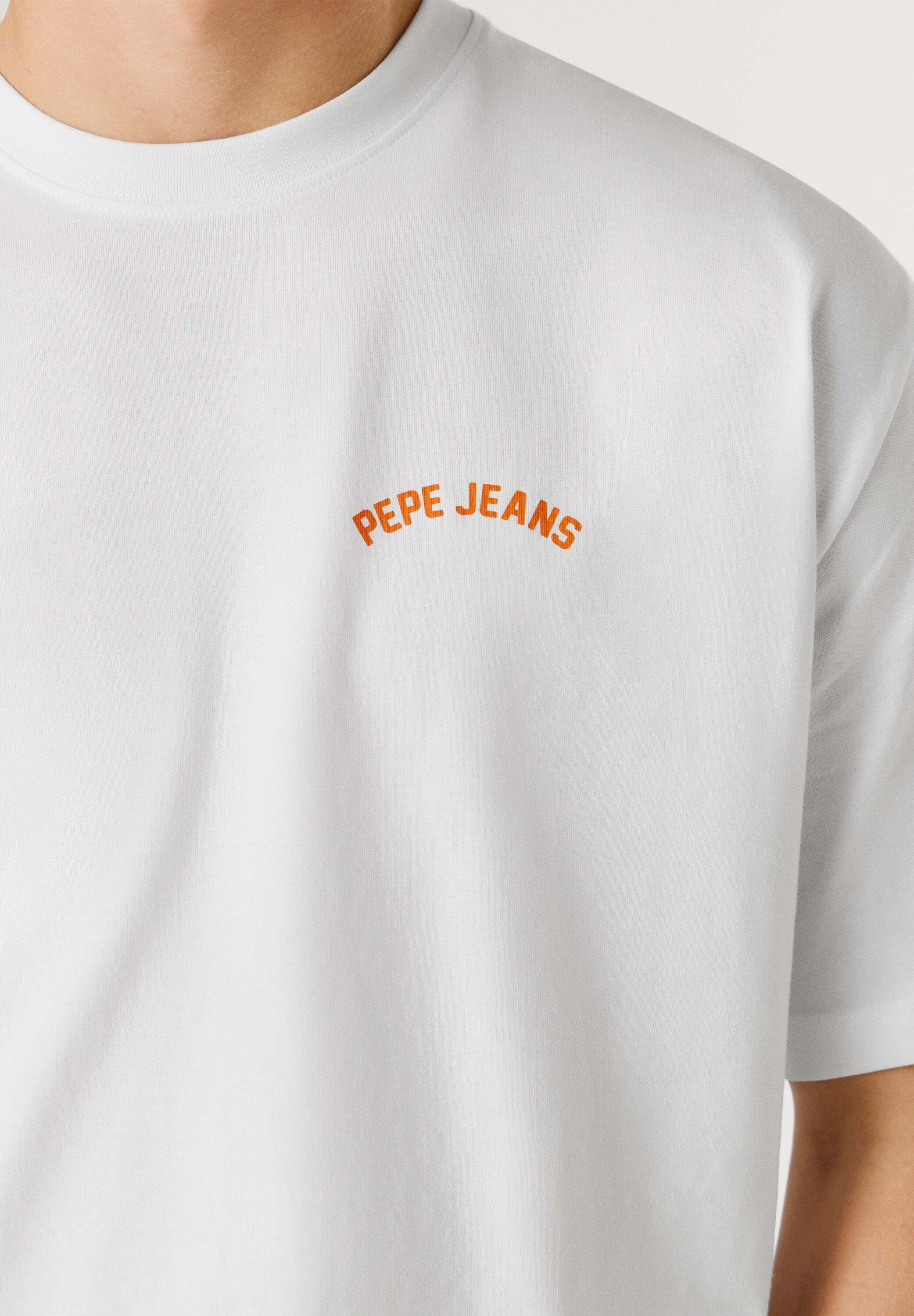 Pepe Jeans T-Shirt »basic t-shirt GIDEON MULTICOLOR TEE«